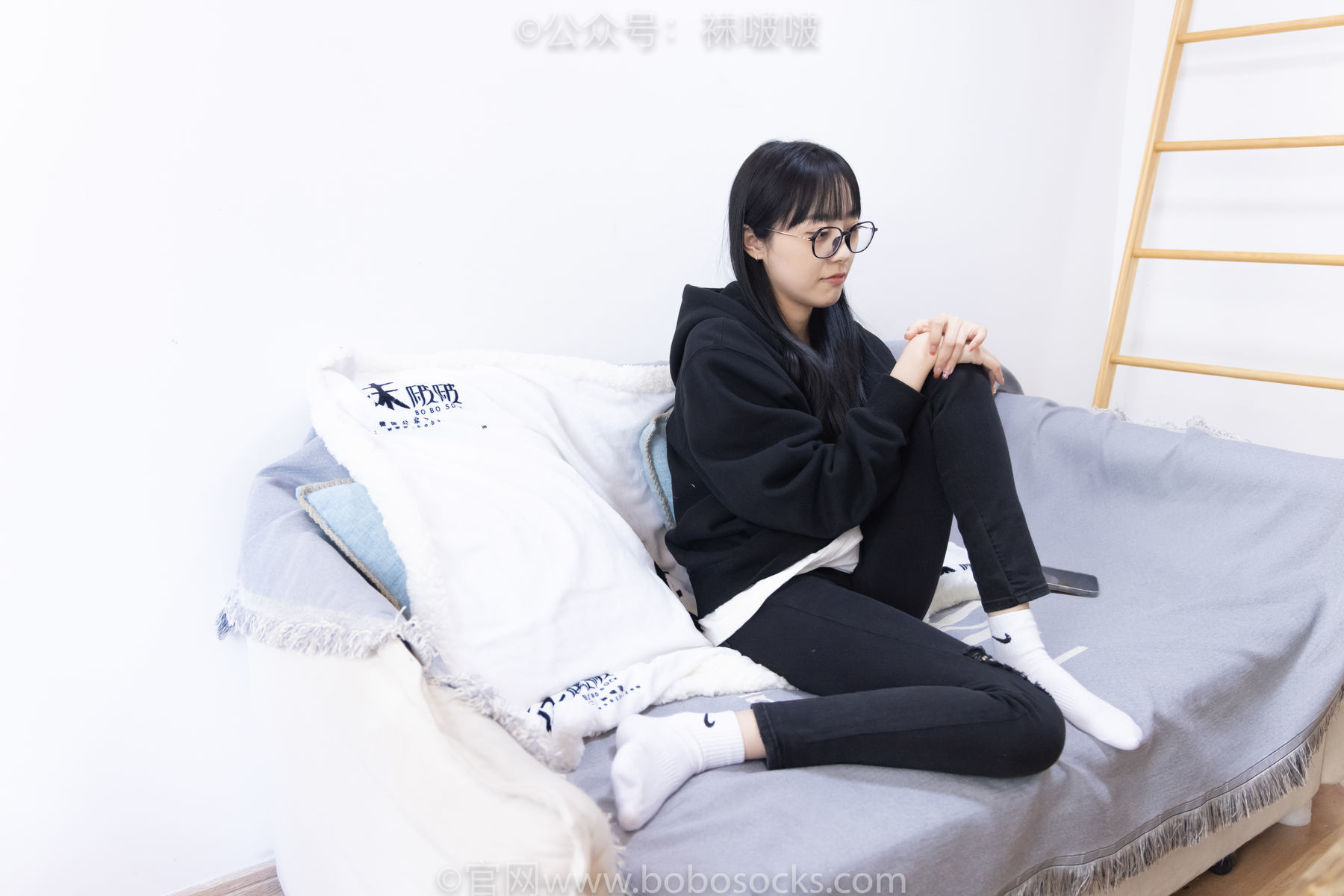 图片[79]-BoBoSocks袜啵啵 No.061 稚予-短靴、白棉袜、裸足[145P]-六色网