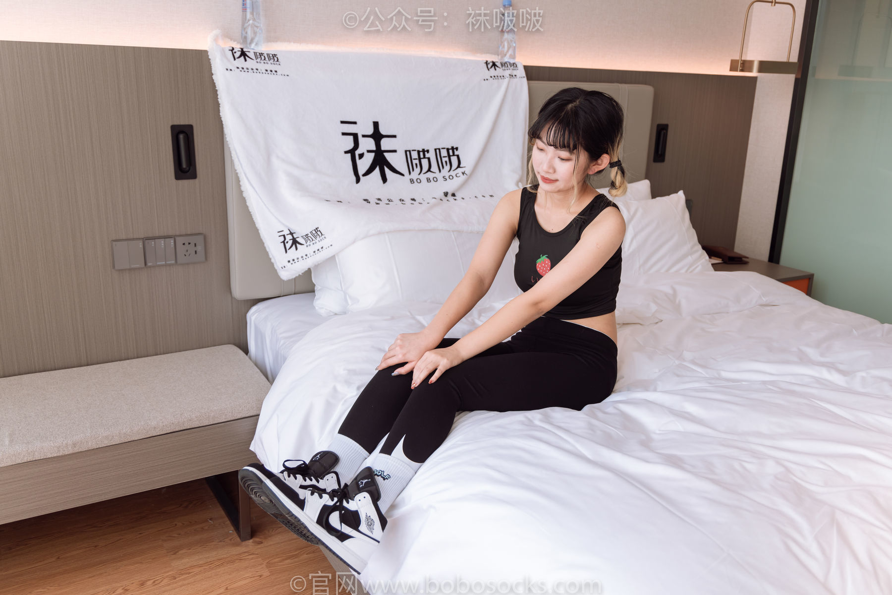 图片[19]-BoBoSocks袜啵啵 No.059 砂糖-AJ板鞋、白棉袜、裸足[142P]-六色网
