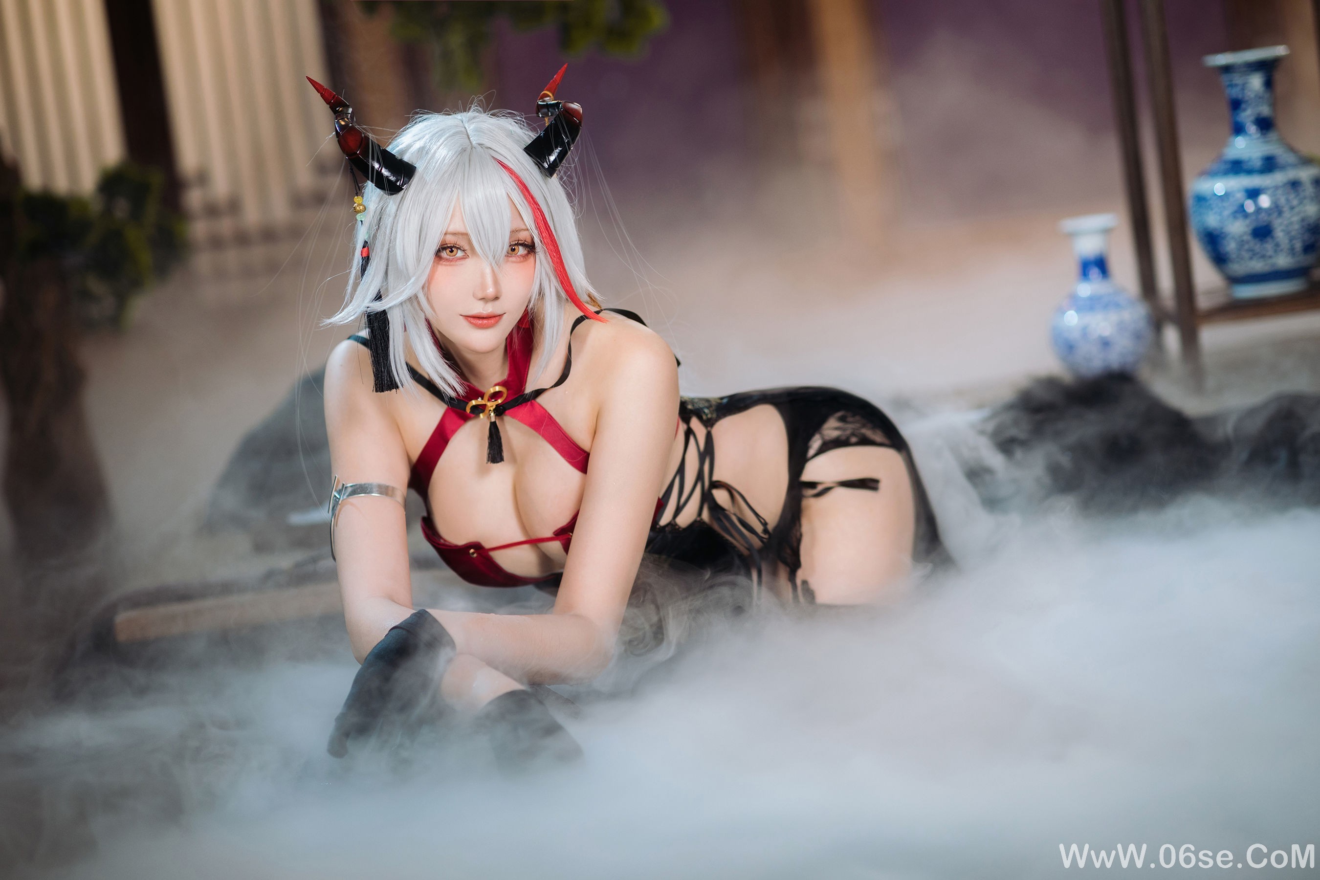 图片[30]-Coser瓜希酱 福利 – 虹色[100P]-六色网