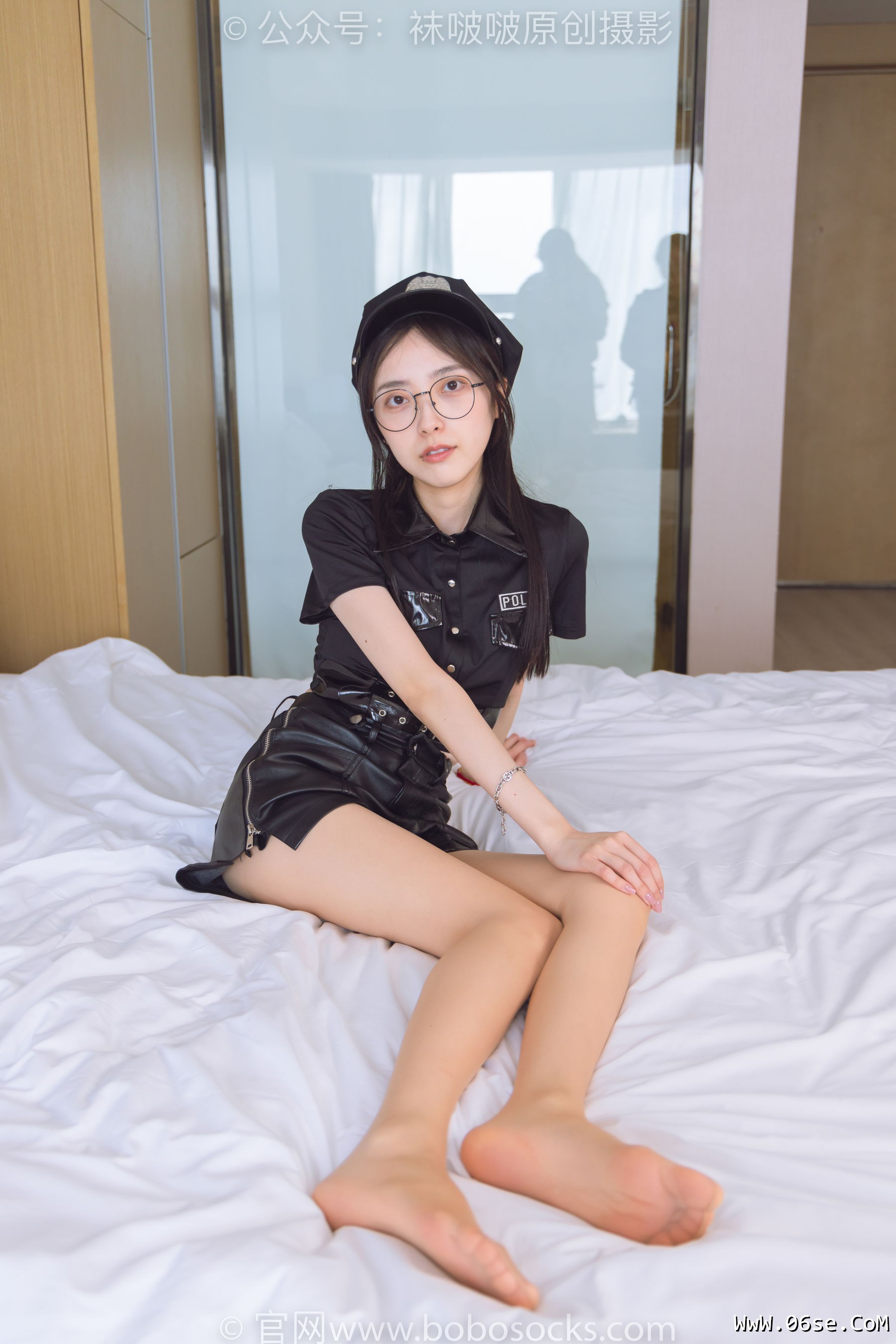 图片[20]-BoBoSocks袜啵啵 No.198 稚予-皮鞋、黑色小腿袜、高跟鞋、肉丝[138P]-六色网