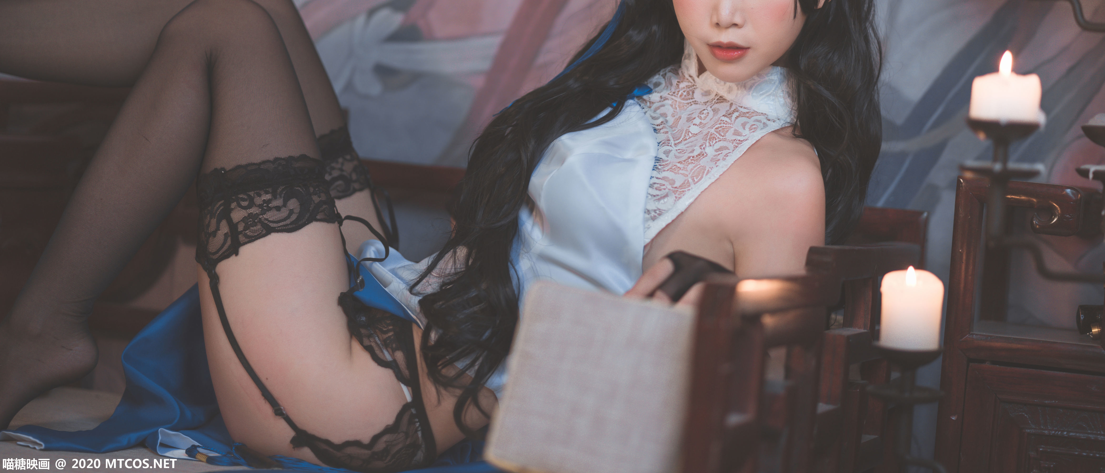 图片[25]-[喵糖映画] HML.023 玉玲珑旗袍 [27P]-六色网