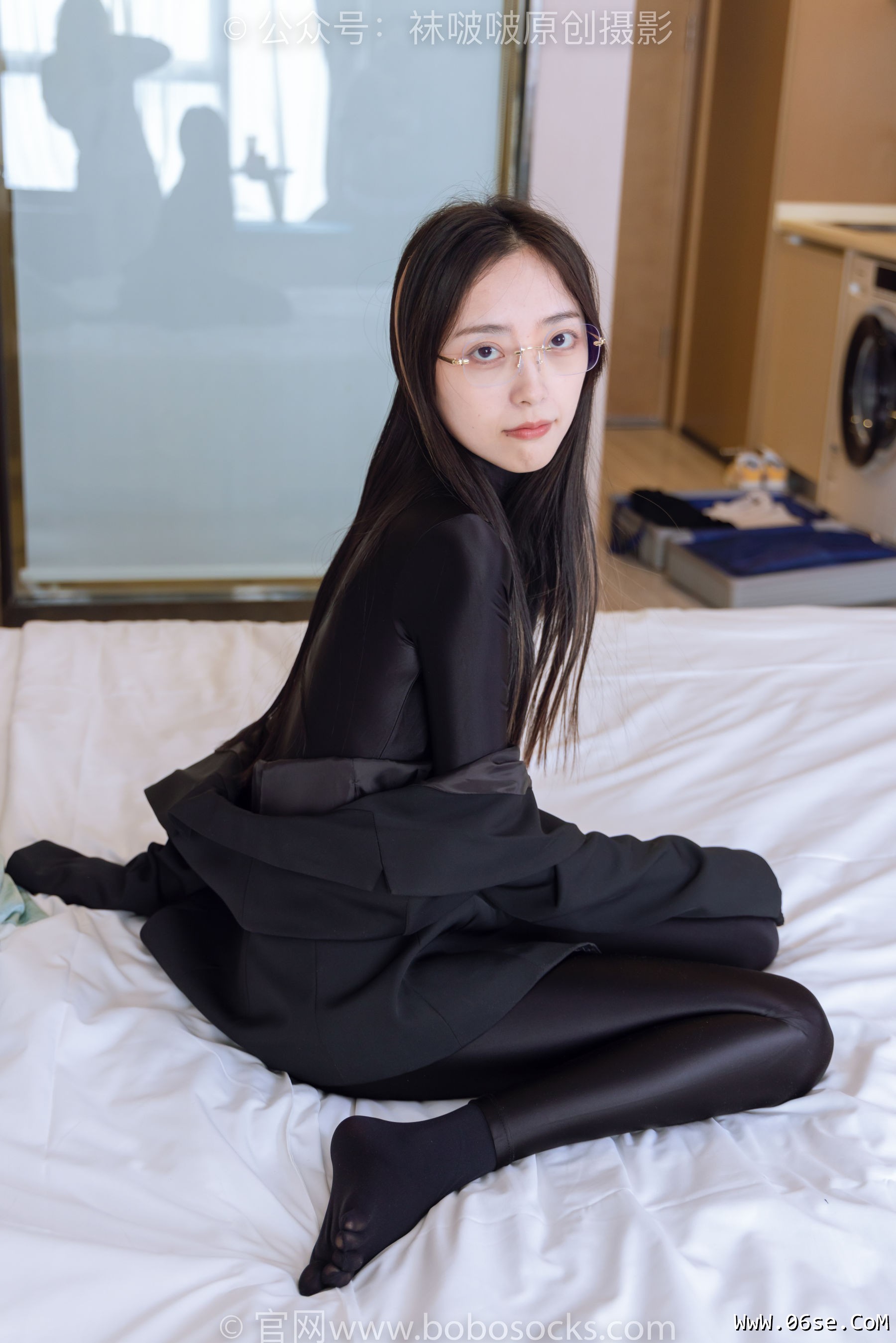 图片[121]-BoBoSocks袜啵啵 No.164 稚予-长靴、五指袜黑丝、裤里丝、连体服[139P]-六色网