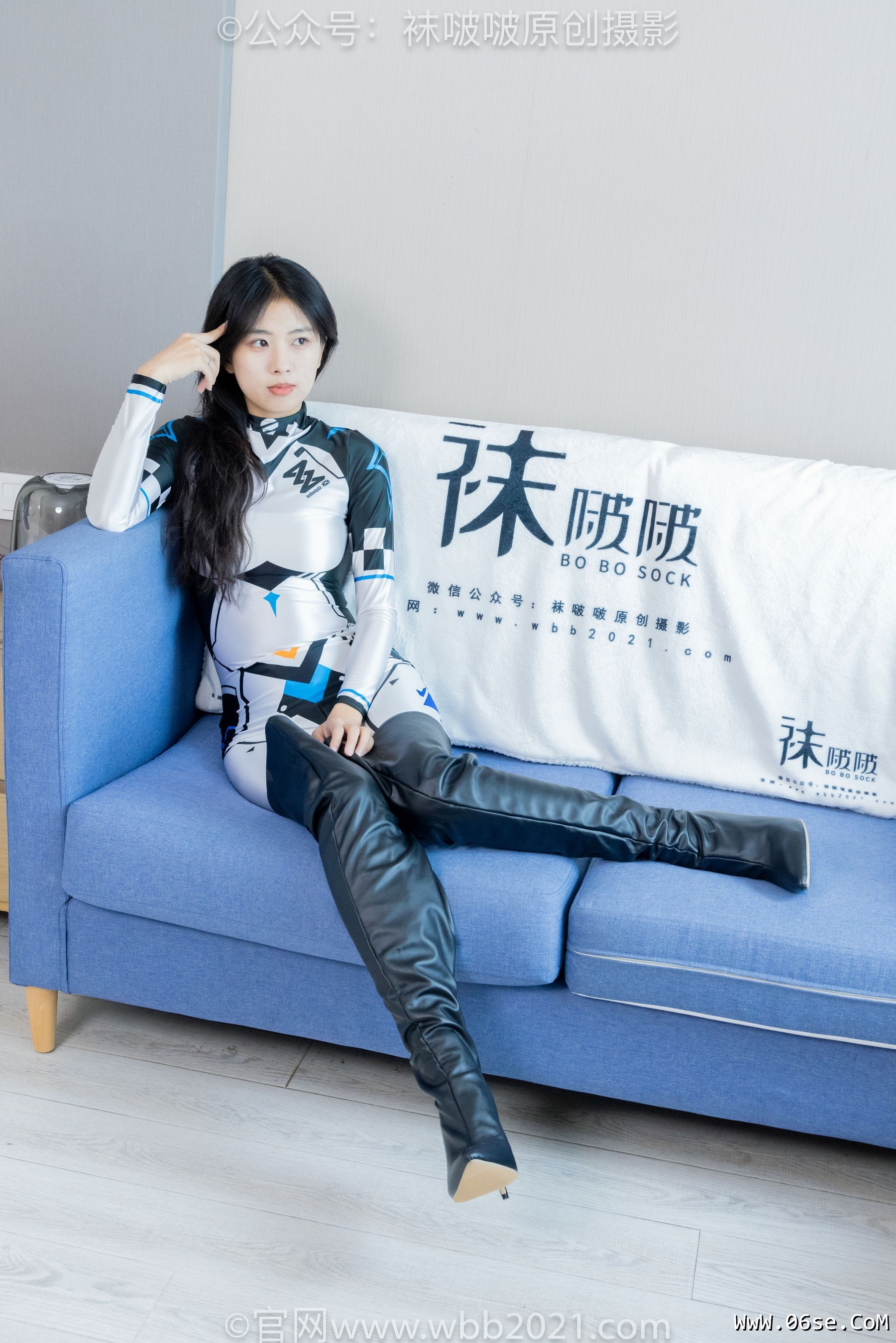 图片[3]-BoBoSocks袜啵啵 No.434 奶油 -cos服、两双靴子、薄肉丝、薄黑丝[155P]-六色网