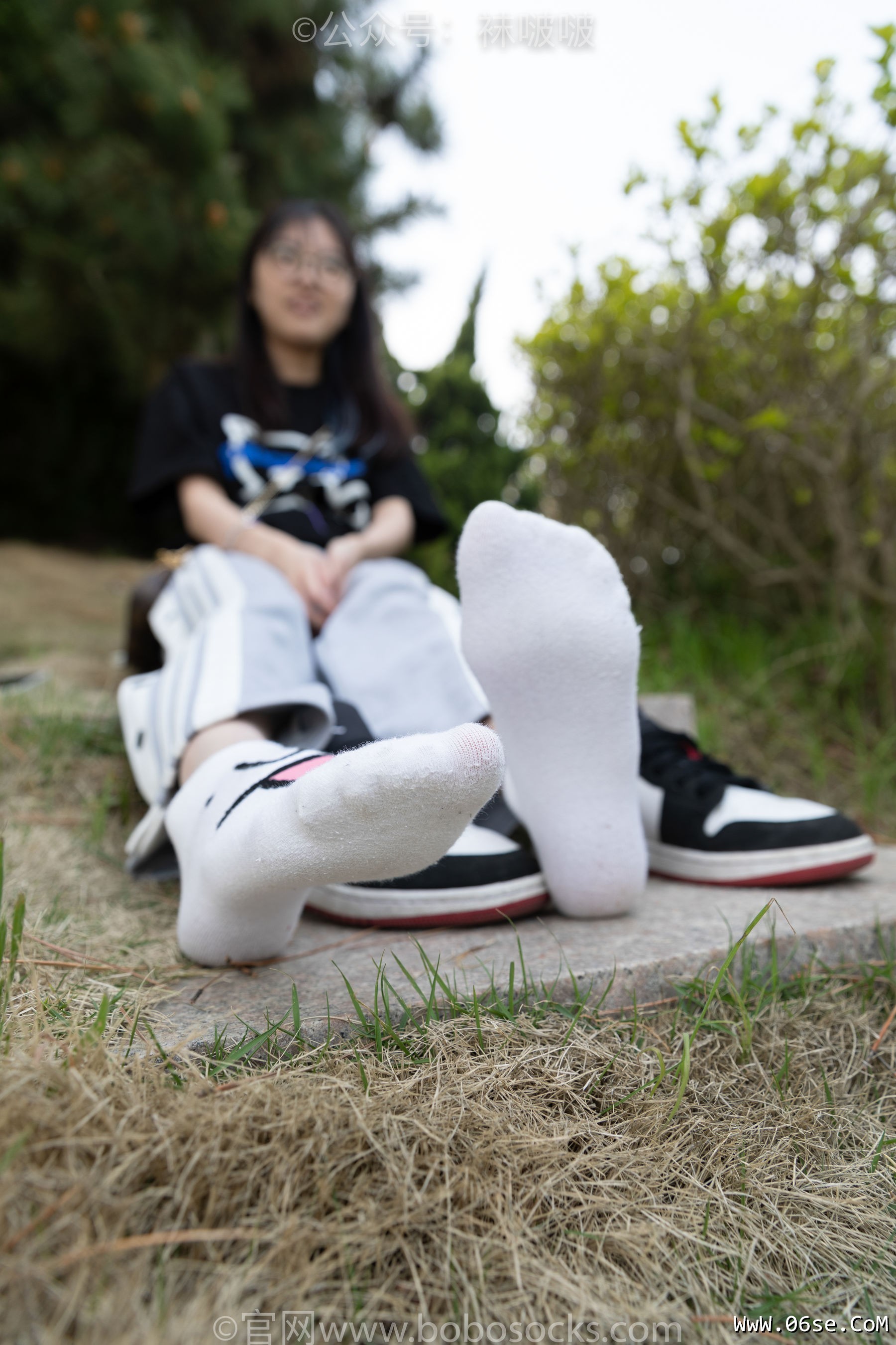 图片[68]-BoBoSocks袜啵啵 No.023 稚予-AJ、白色短棉袜、裸足[119P]-六色网