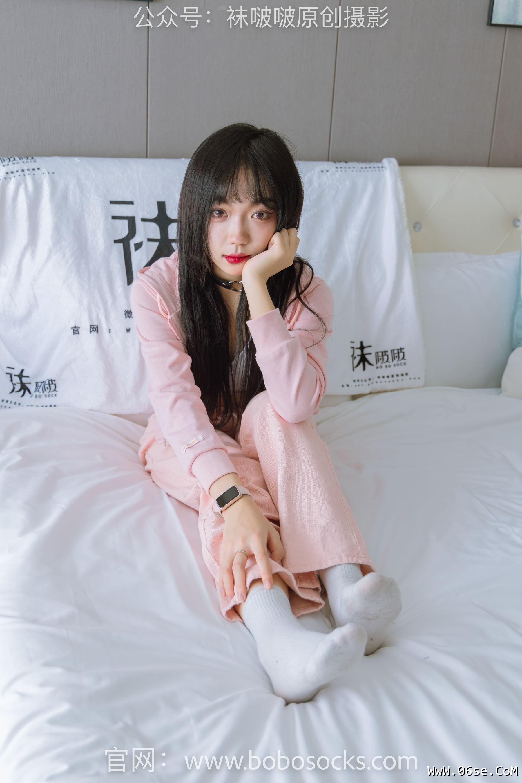图片[123]-BoBoSocks袜啵啵 No.141 周周-运动鞋、白棉袜、裸足[140P]-六色网
