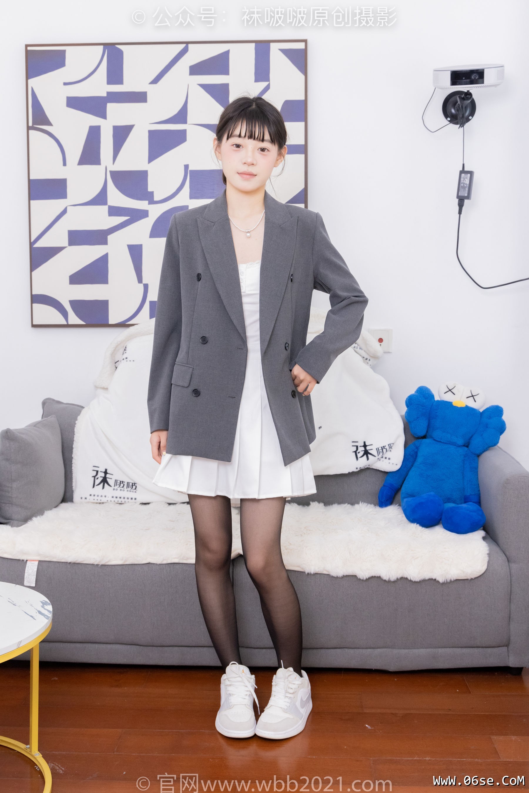 BoBoSocks袜啵啵 No.404 糯米 -板鞋、黑丝、ol风[145P]-六色网