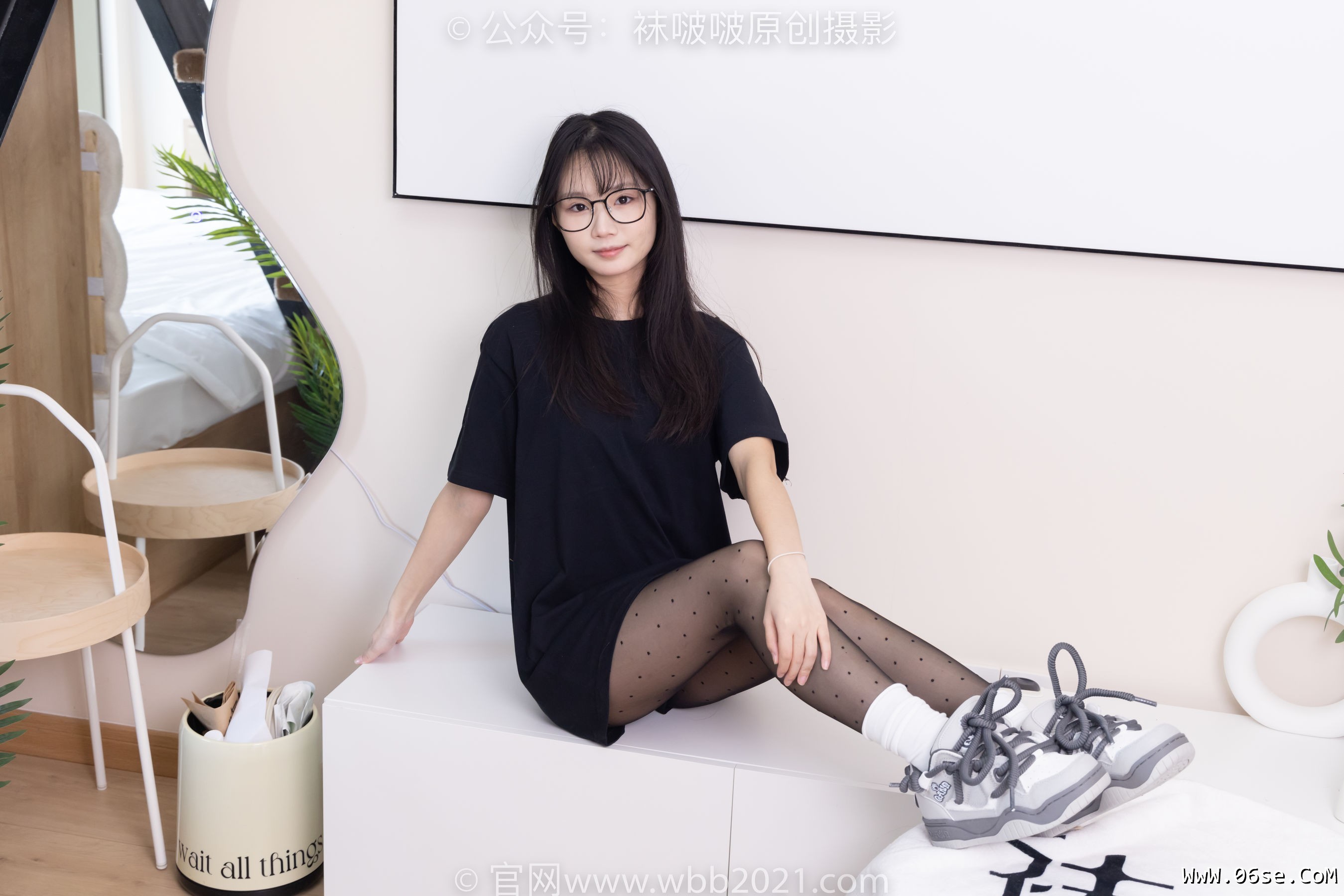 图片[24]-BoBoSocks袜啵啵 No.418 甜甜圈 – 板鞋、白棉袜、波点黑丝[145P]-六色网