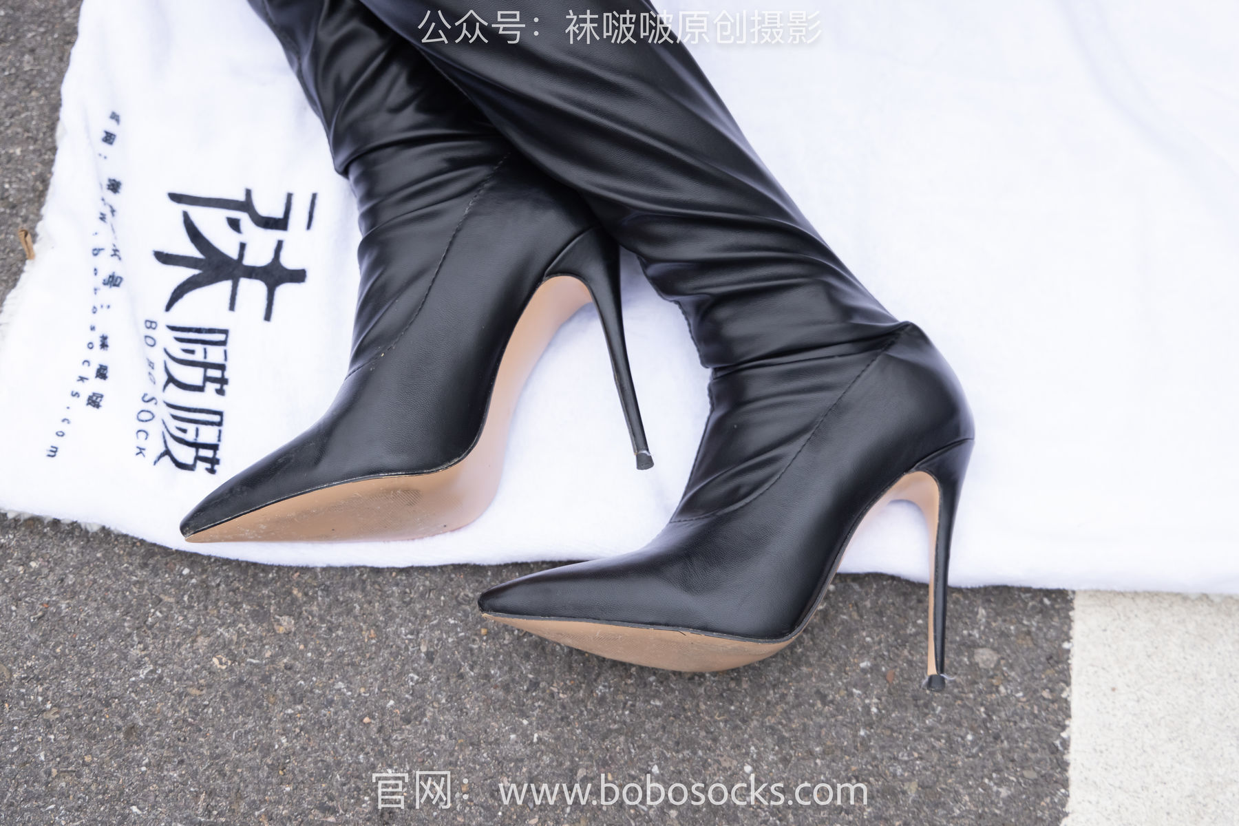 图片[90]-BoBoSocks袜啵啵 No.146 小甜豆-高跟长靴、黑色踩脚裤、肉丝[154P]-六色网