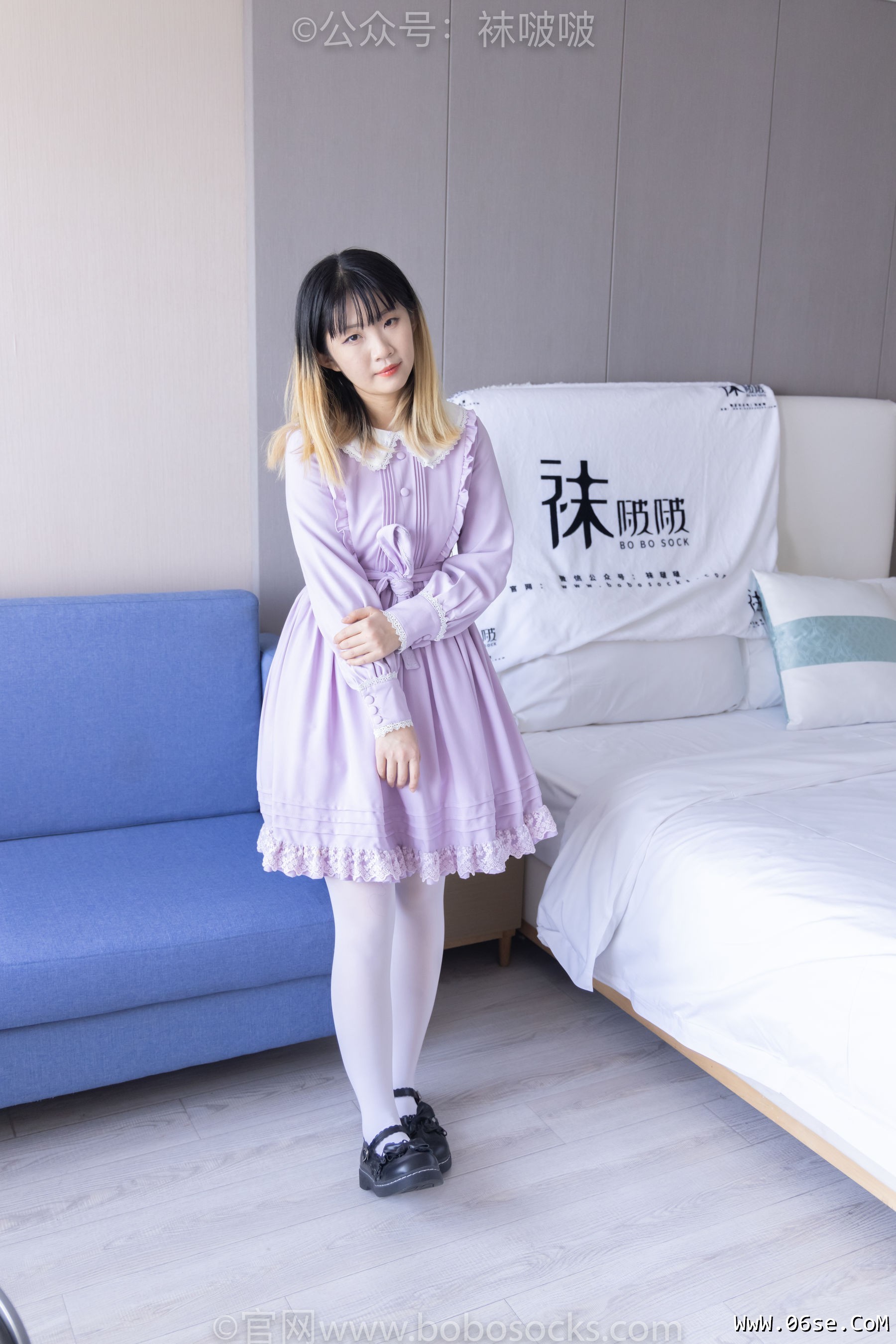 图片[15]-BoBoSocks袜啵啵 No.079 砂糖-皮鞋、厚白丝[140P]-六色网