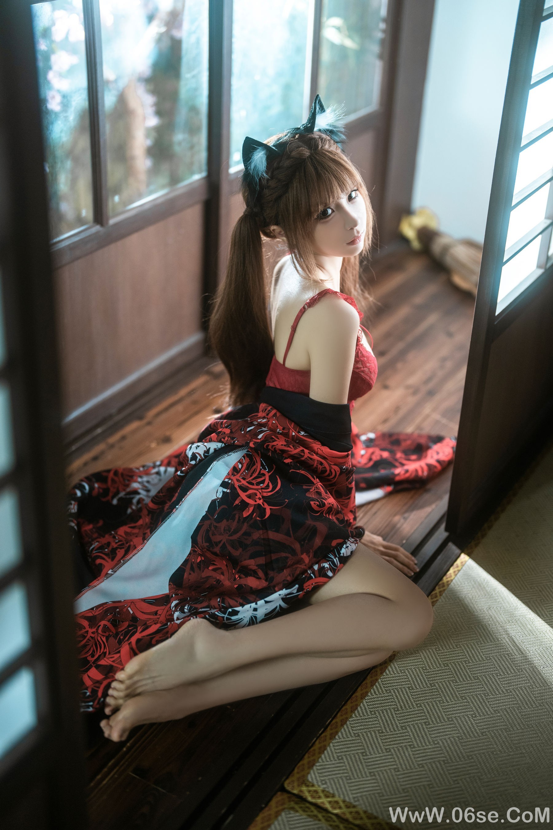 图片[18]-动漫博主蠢沫沫 – 捆绑和服[55P]-六色网