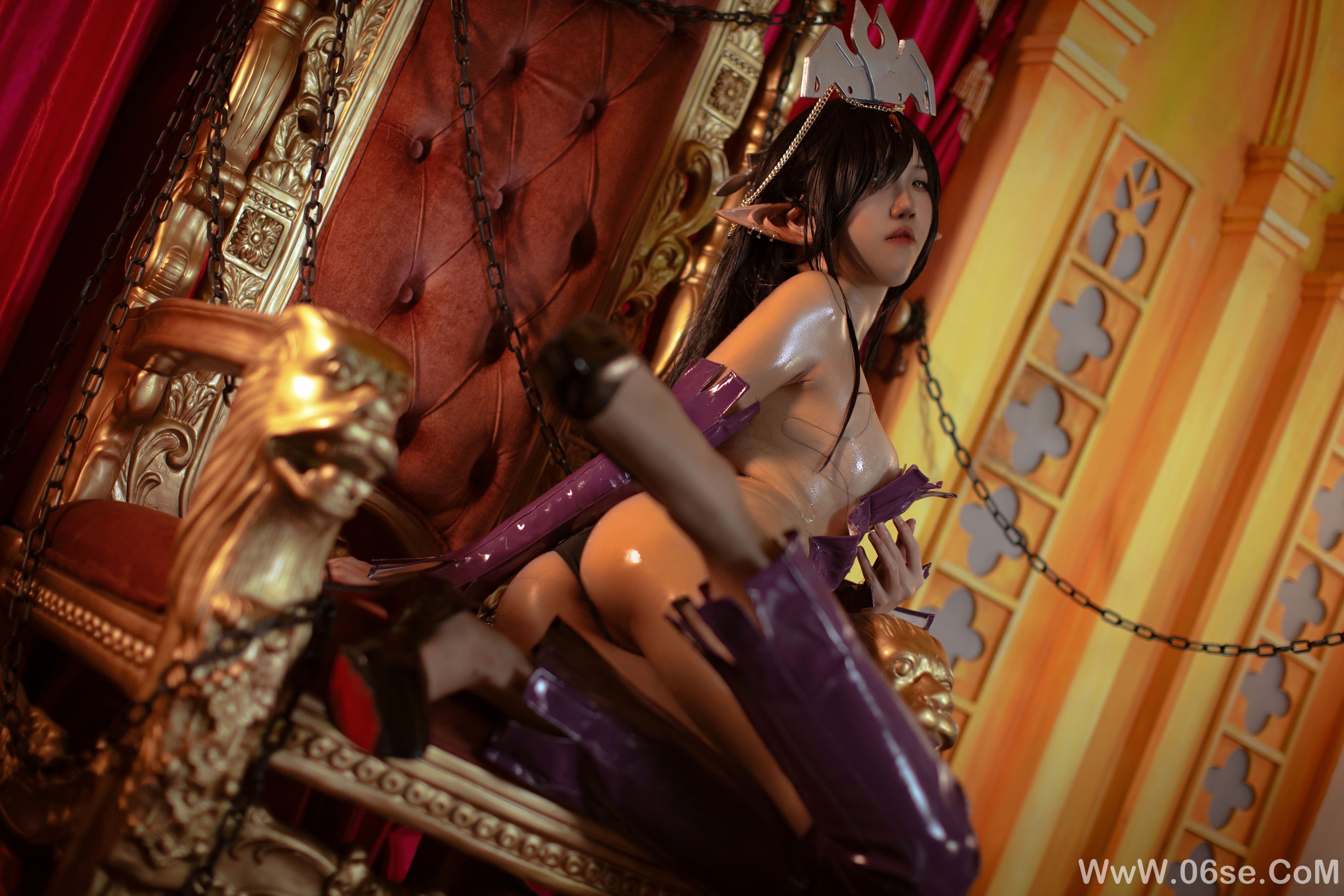 图片[72]-鬼马少女 阿薰kaOri – 黑獣 黑精灵女王奥利卡[80P]-六色网