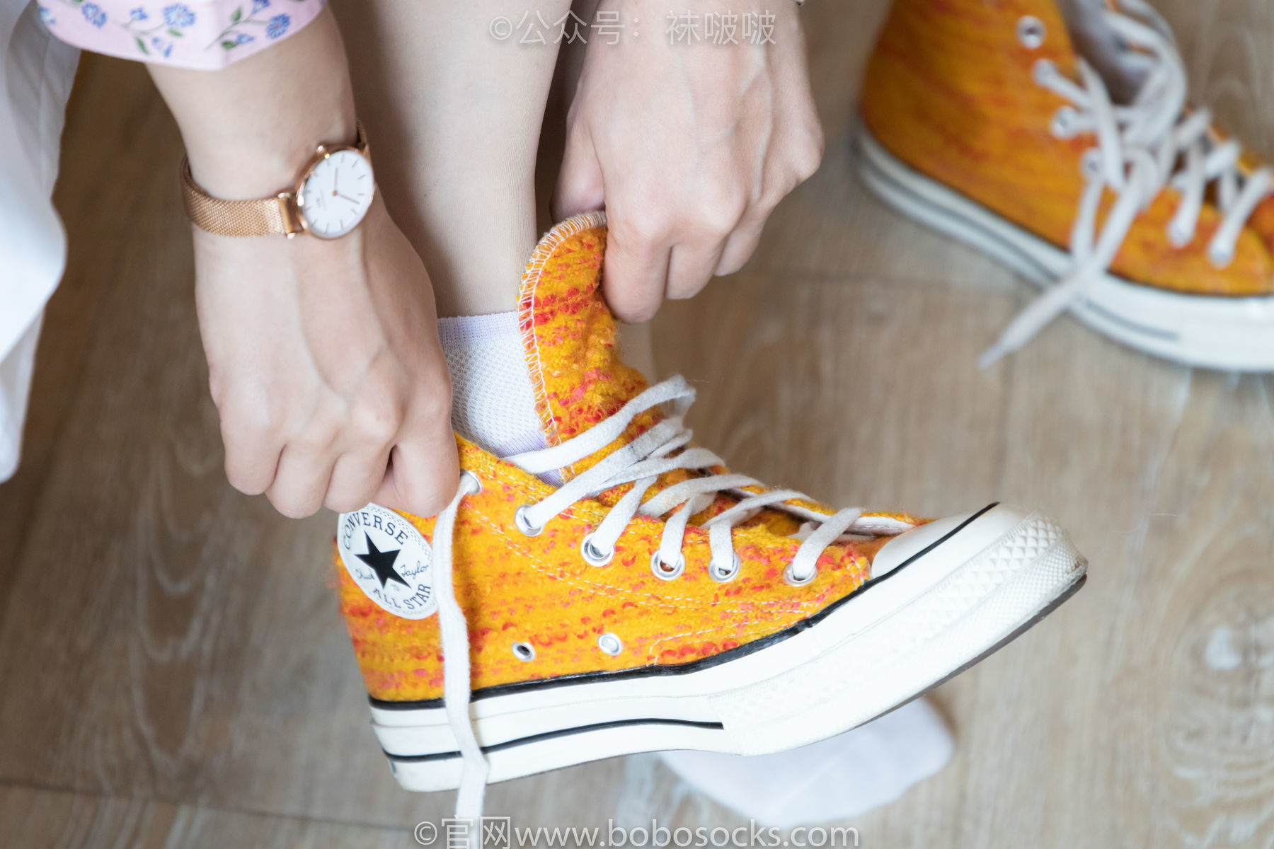 图片[138]-BoBoSocks袜啵啵 No.008 涵涵-帆布鞋、白色短棉袜、肉丝[139P]-六色网