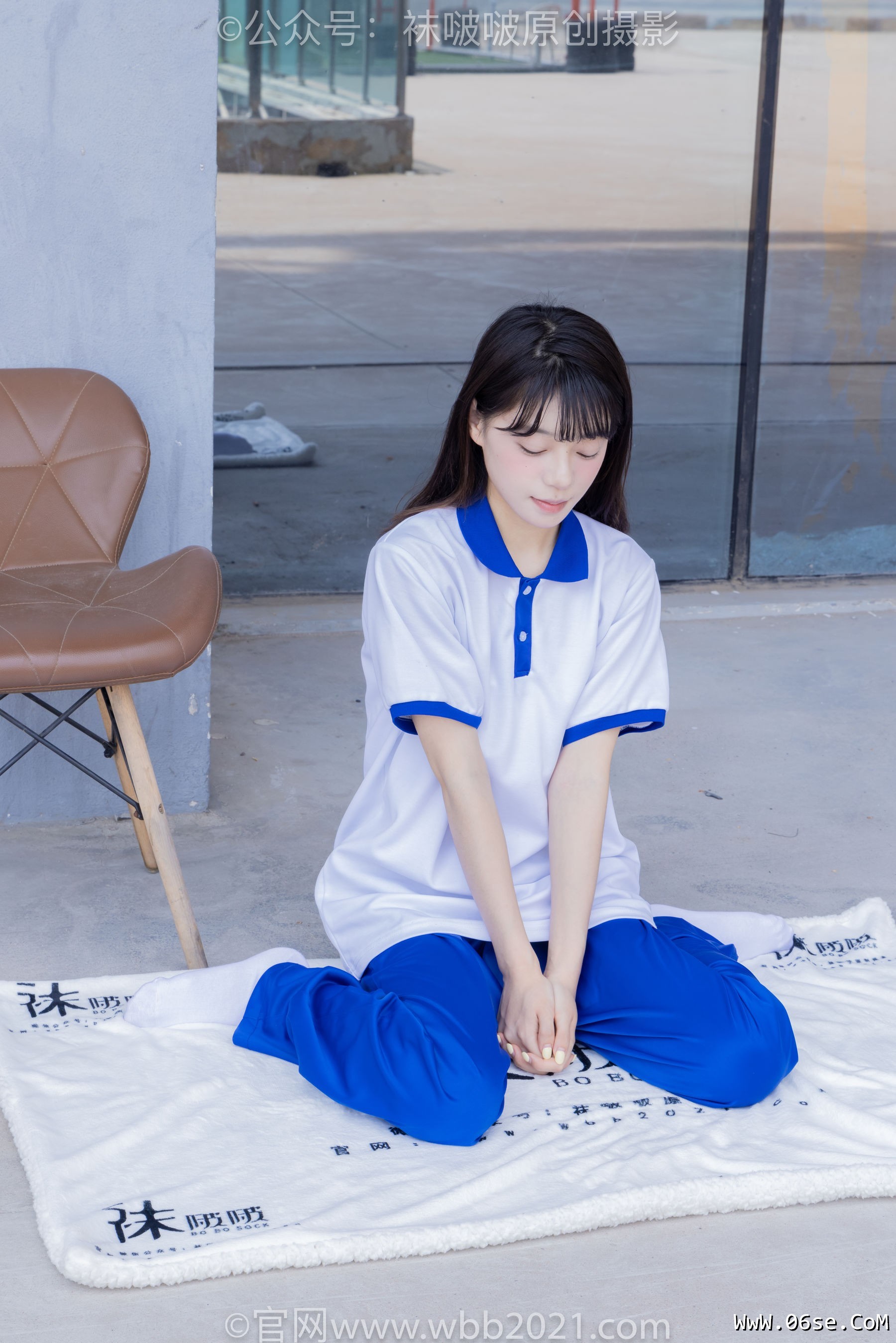 图片[9]-BoBoSocks袜啵啵 No.393 糯米 -板鞋、白棉袜、裸足、校服[150P]-六色网