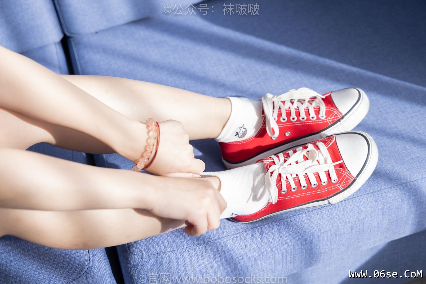图片[12]-BoBoSocks袜啵啵 No.036 菠萝-帆布鞋、白棉袜、裸足[138P]-六色网