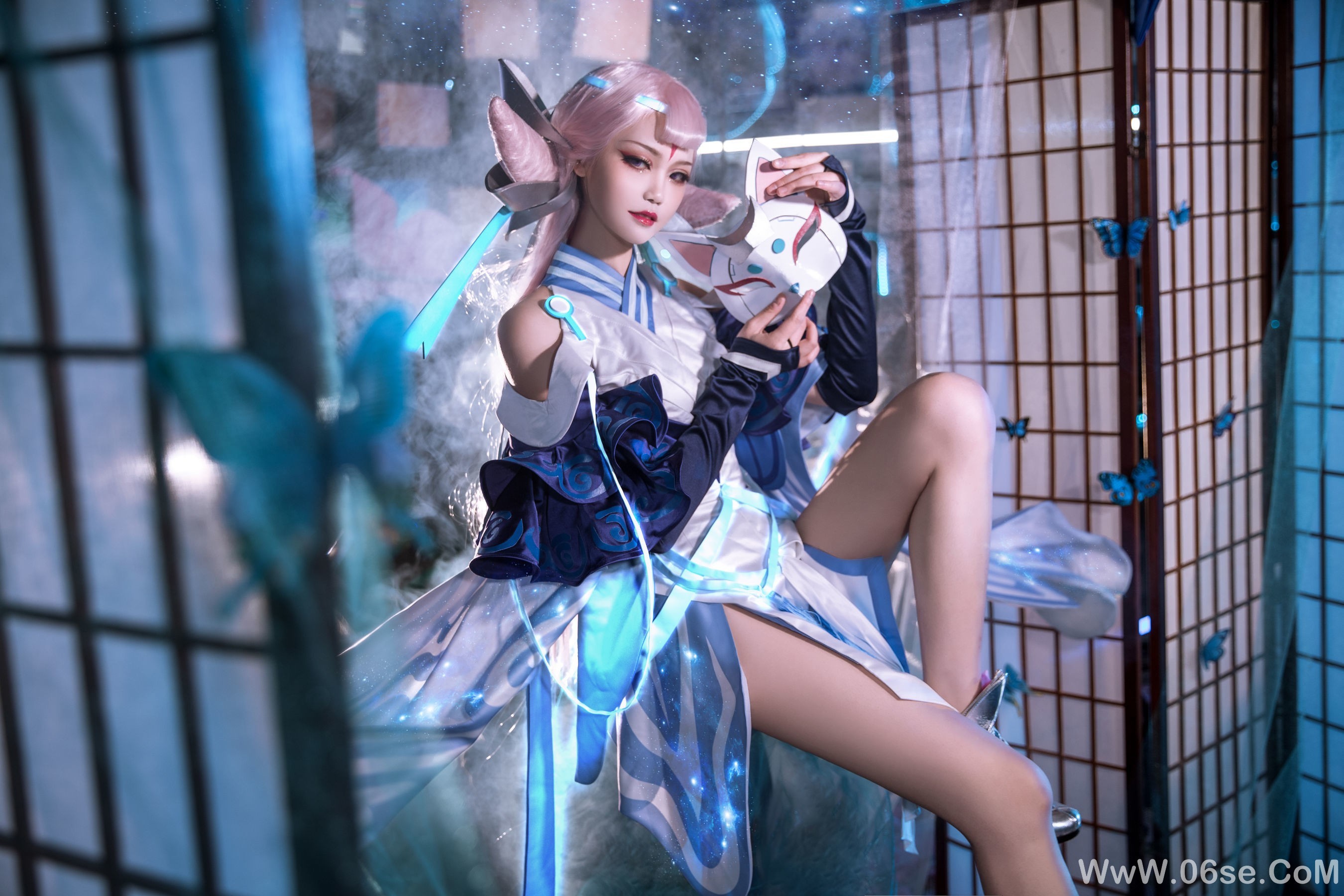 图片[8]-人气coser戚顾儿MIKI 王者荣耀 貂蝉[19P]-六色网