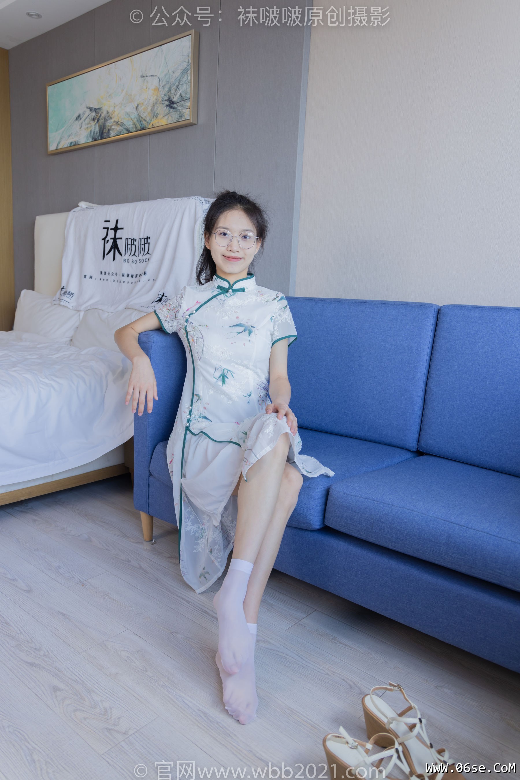 图片[136]-BoBoSocks袜啵啵 No.371 芝士 -平底鞋、高跟凉鞋、厚白丝小腿袜、短白丝[140P]-六色网