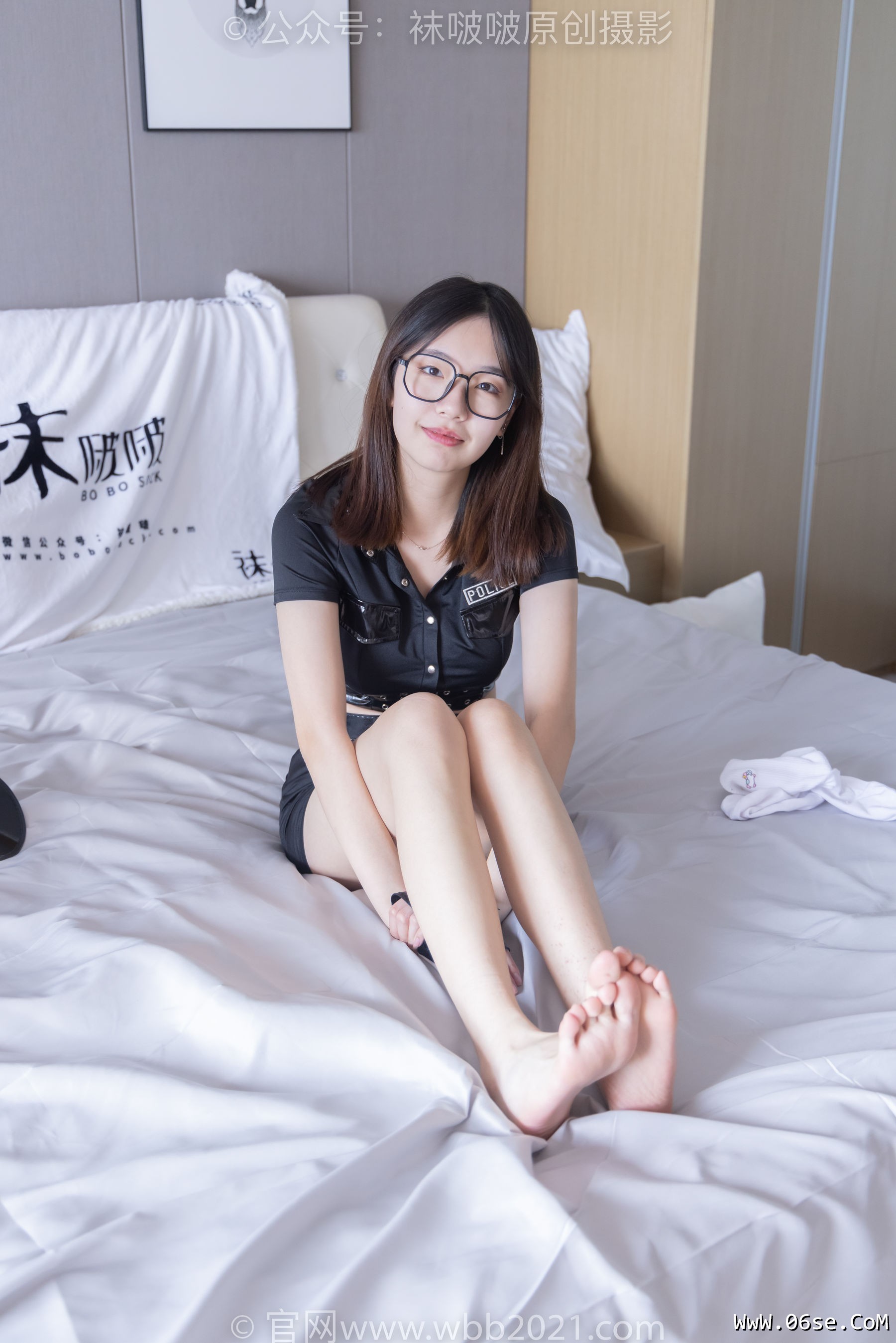 图片[11]-BoBoSocks袜啵啵 No.254 小甜豆 -长靴、白棉袜、裸足、小女警[144P]-六色网