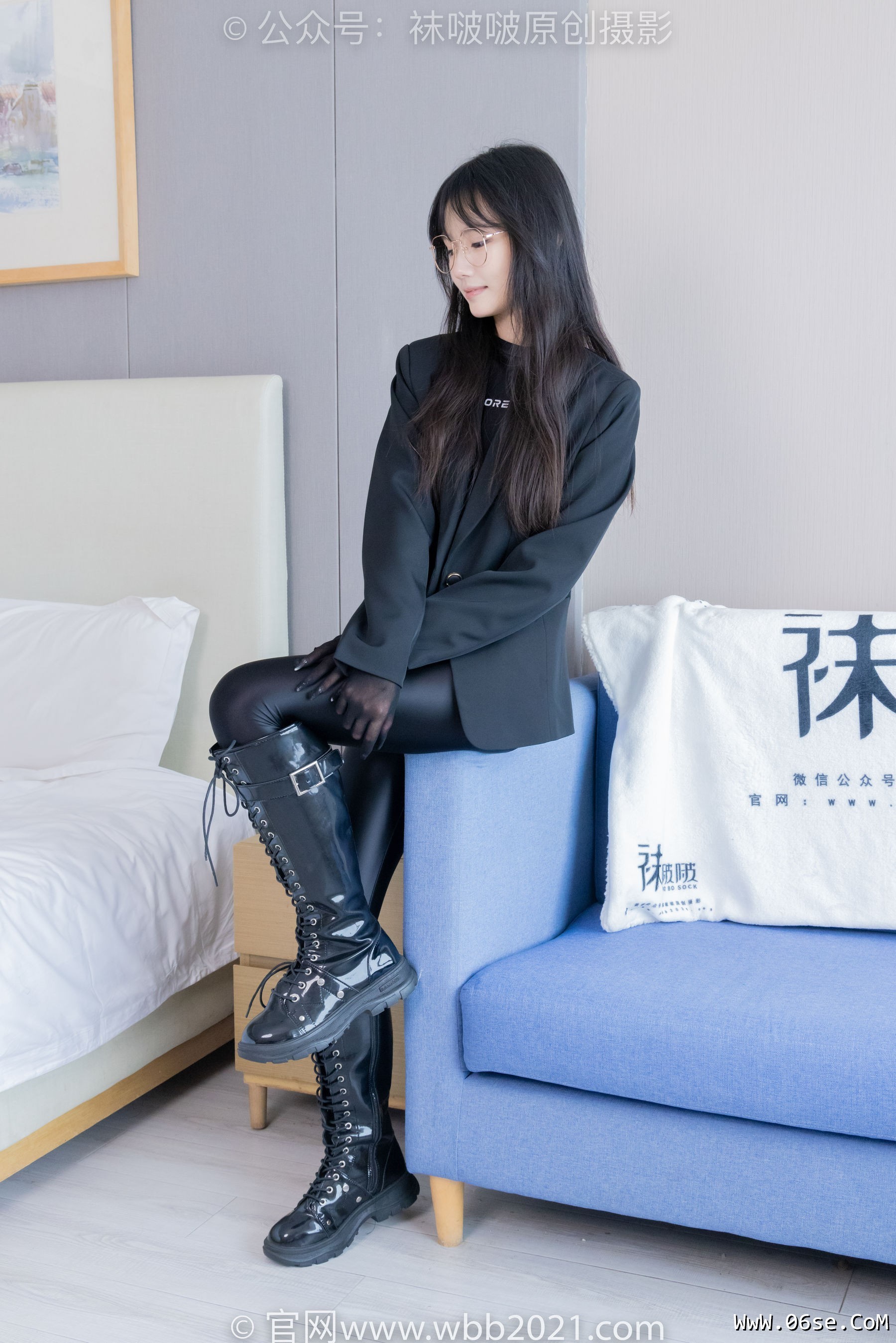 图片[53]-BoBoSocks袜啵啵 No.423 甜甜圈 -长靴、黑丝、连体衣裤里丝[145P]-六色网