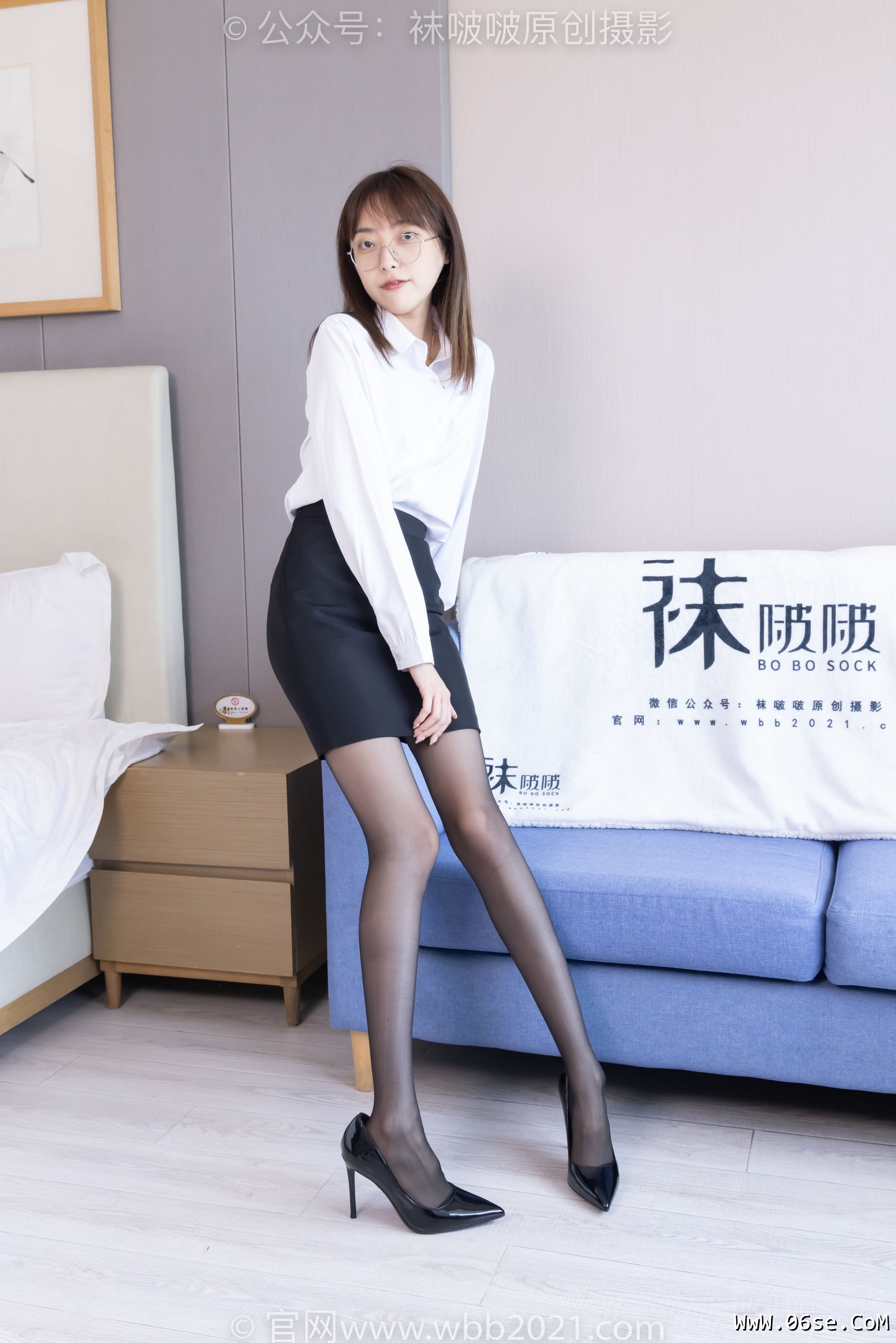 图片[46]-BoBoSocks袜啵啵 No.419 稚予 – 高跟鞋、黑丝、短肉丝、ol风[142P]-六色网