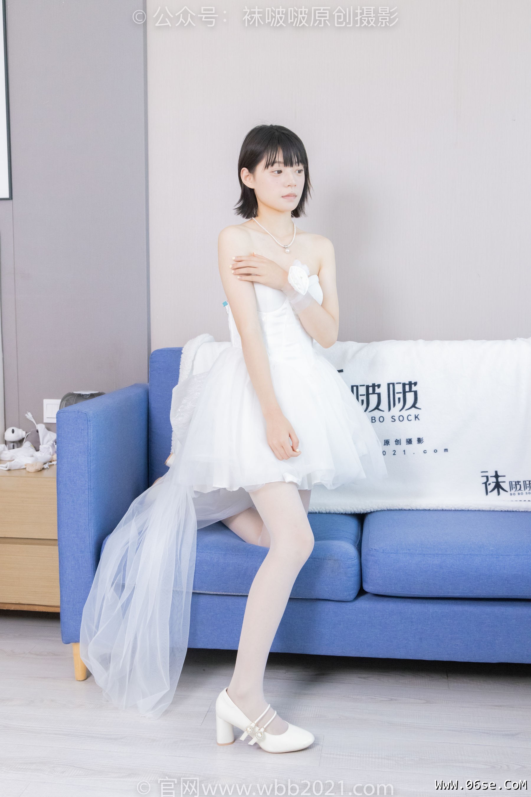 图片[64]-BoBoSocks袜啵啵 No.443 糯米 -高跟鞋、白丝、裸足[139P]-六色网