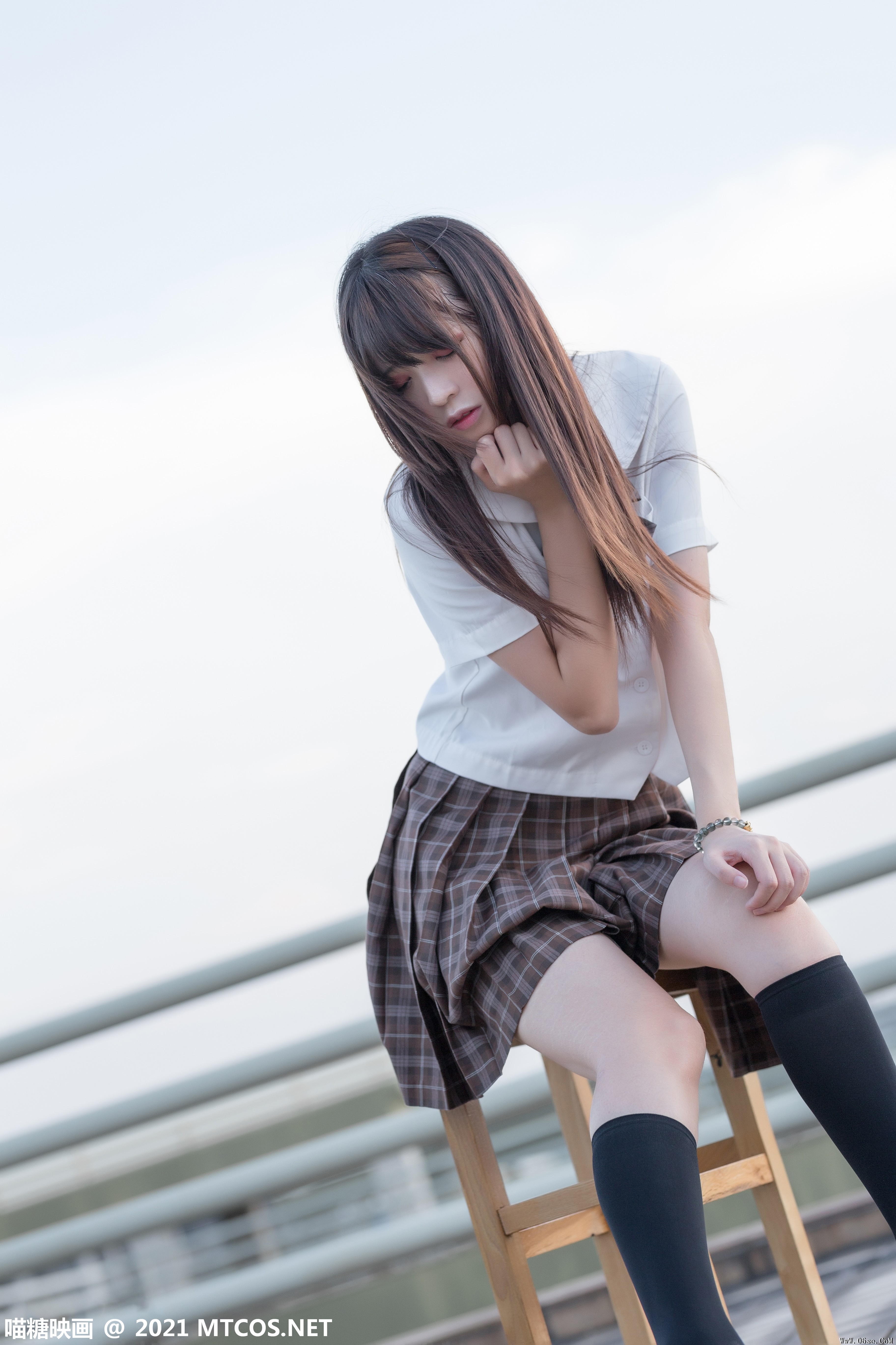 图片[26]-喵糖映画 VOL.375 忧郁少女[34P／358MB]-六色网