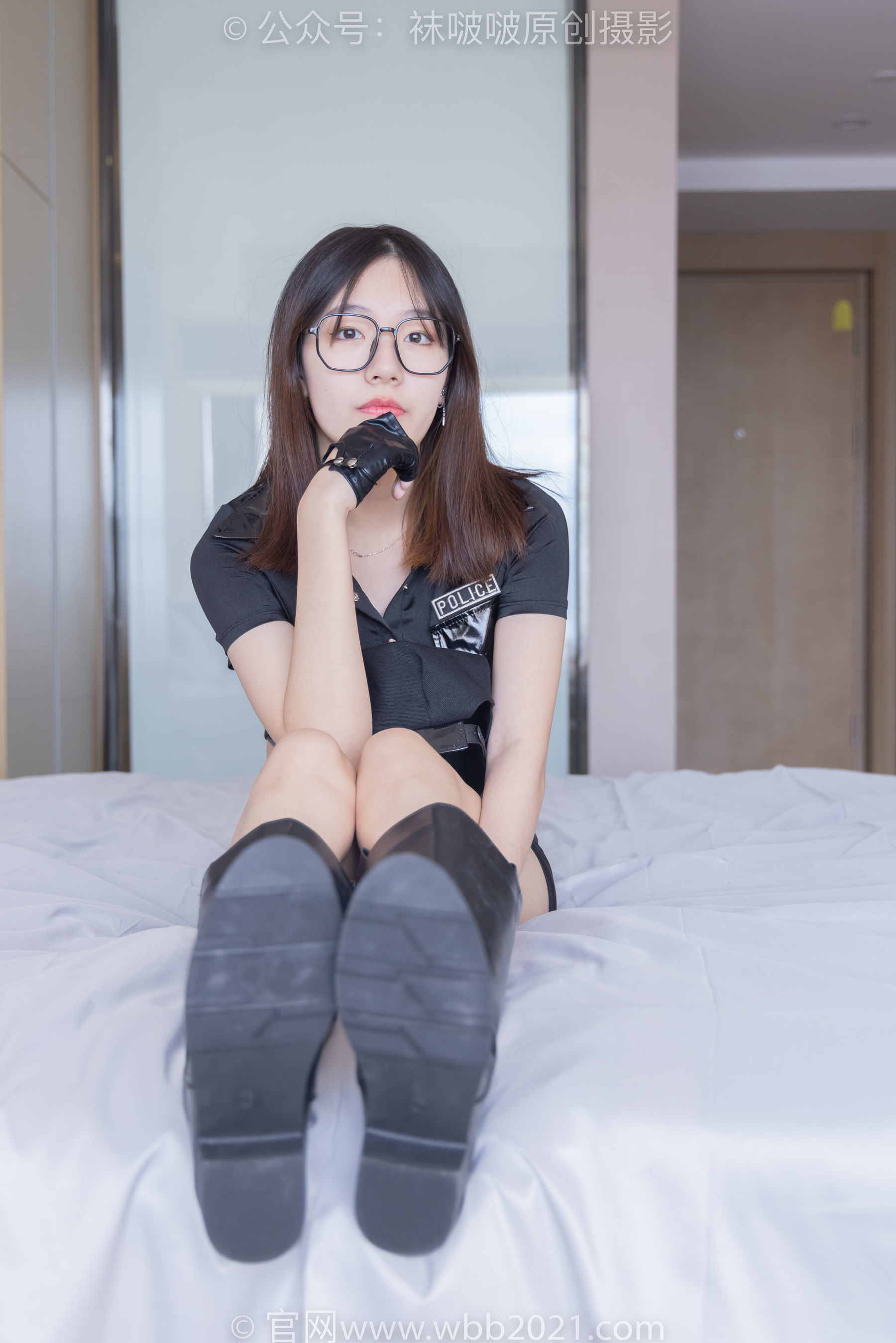 图片[72]-BoBoSocks袜啵啵 No.254 小甜豆 -长靴、白棉袜、裸足、小女警[144P]-六色网