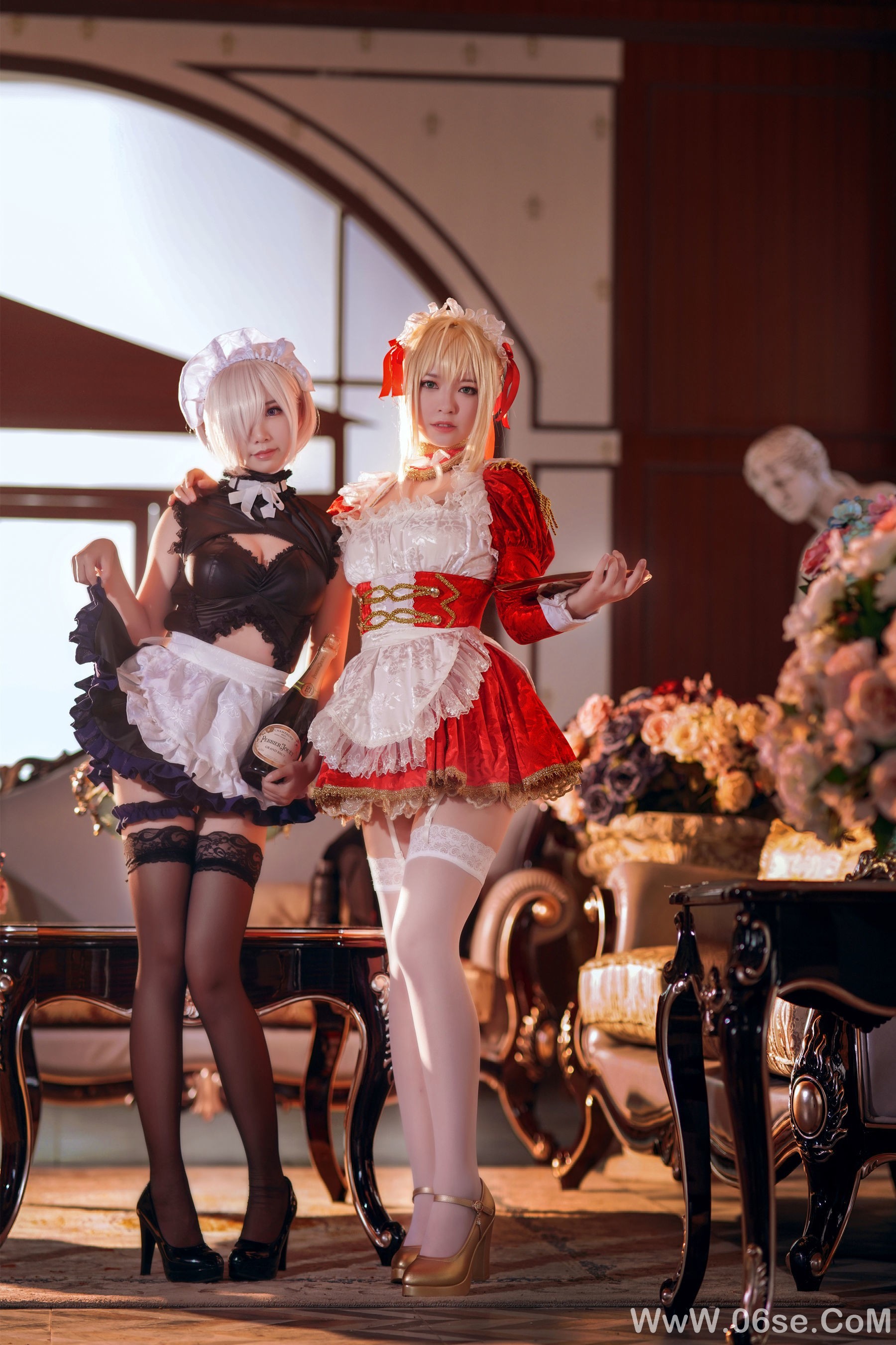 图片[6]-半半子&面饼仙儿 Claudius x Kyrielight Maid[22P]-六色网