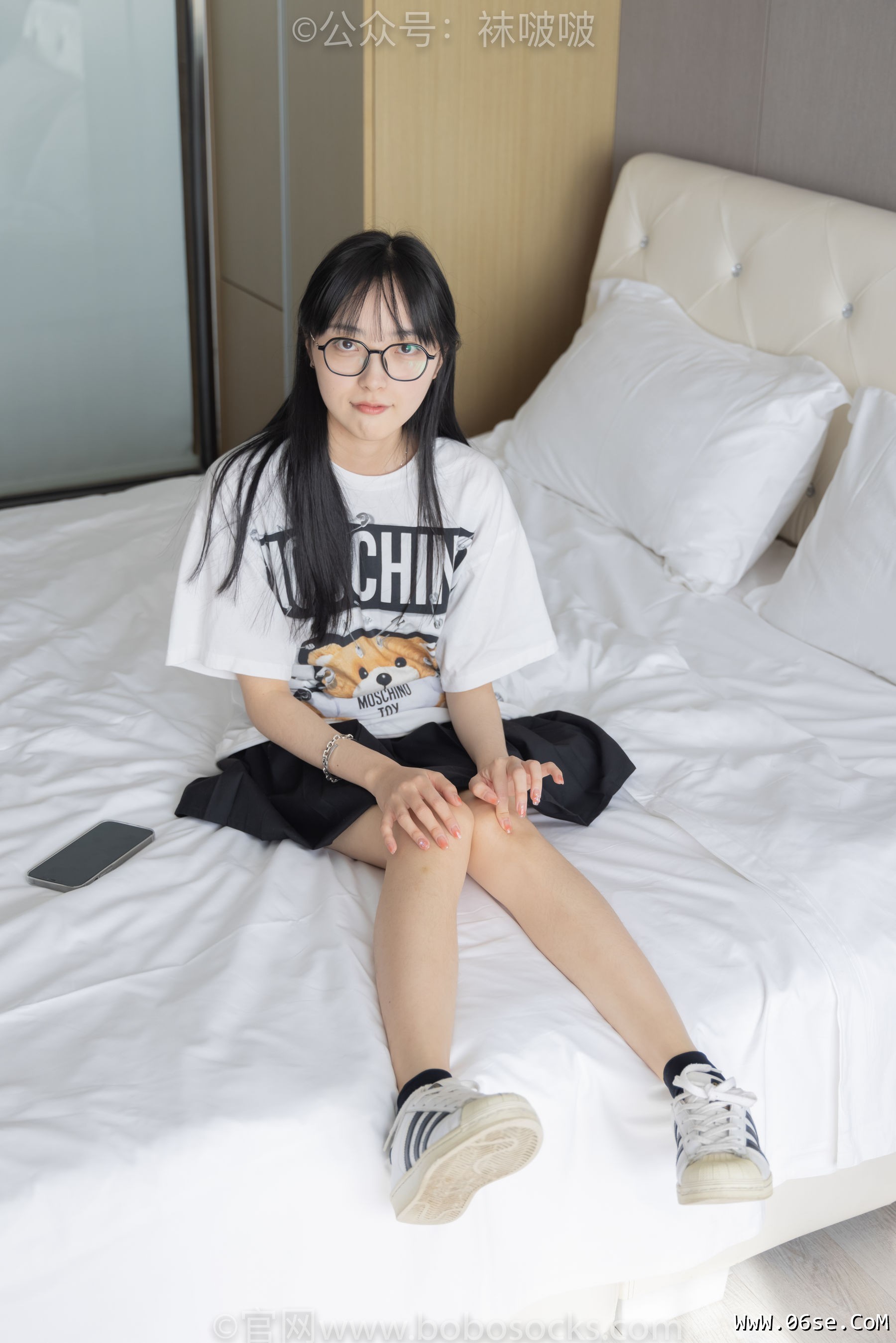 图片[32]-BoBoSocks袜啵啵 No.033 稚予-贝壳头、天鹅绒黑袜、天鹅绒白袜[154P]-六色网