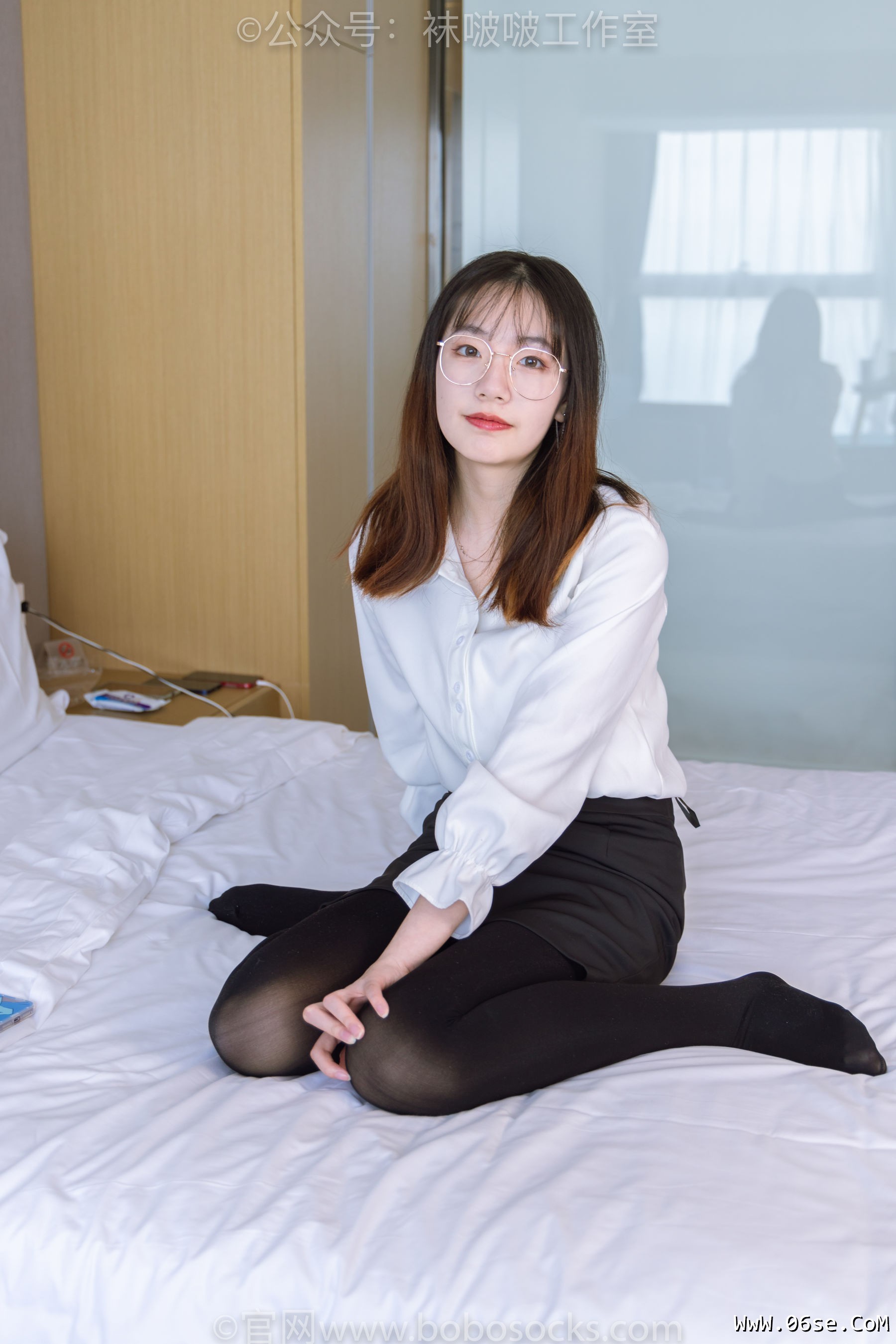 图片[98]-BoBoSocks袜啵啵 No.090 小甜豆-高跟鞋、厚黑丝[140P]-六色网