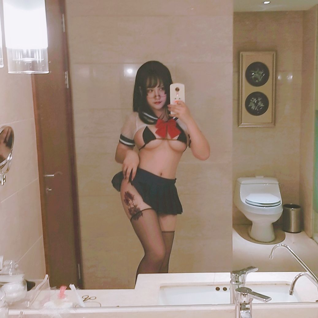 图片[34]-夏鸽鸽不想起床 透明jk[36P]-六色网