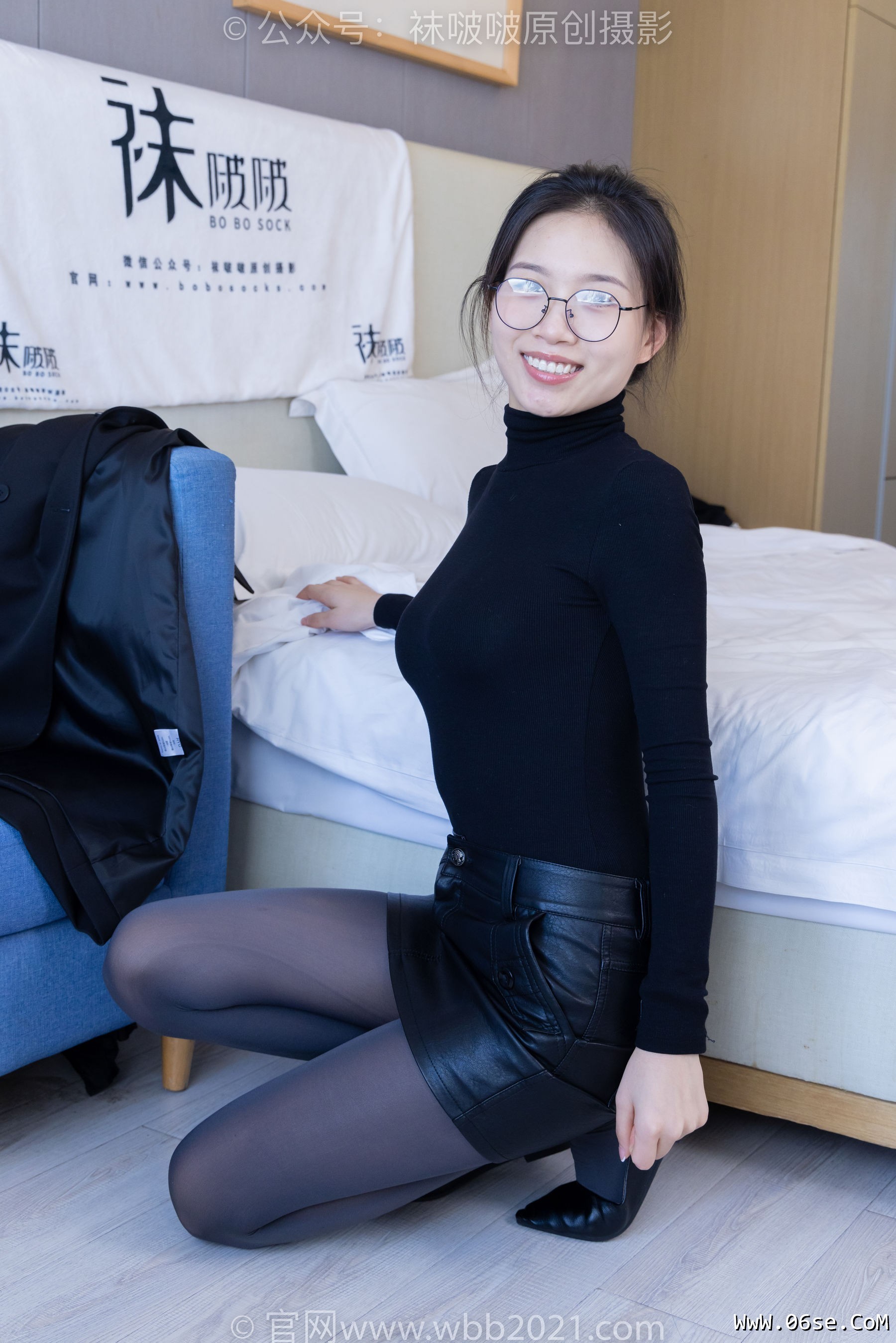图片[132]-BoBoSocks袜啵啵 No.365 芝士 -短靴、平底鞋、厚黑丝、厚灰丝[140P]-六色网