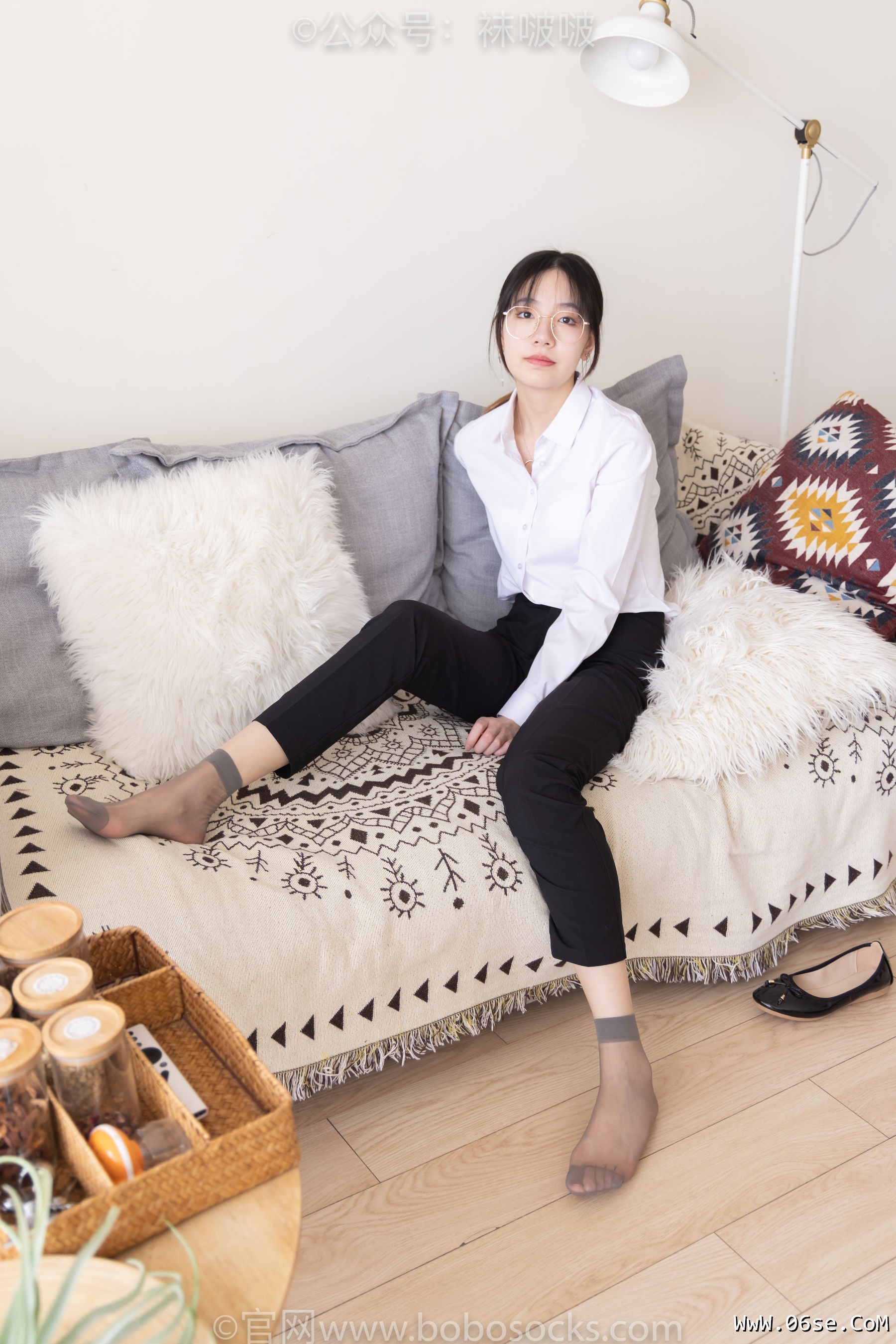 图片[63]-BoBoSocks袜啵啵 No.085 小甜豆-平底鞋、短灰丝、短肉丝[140P]-六色网