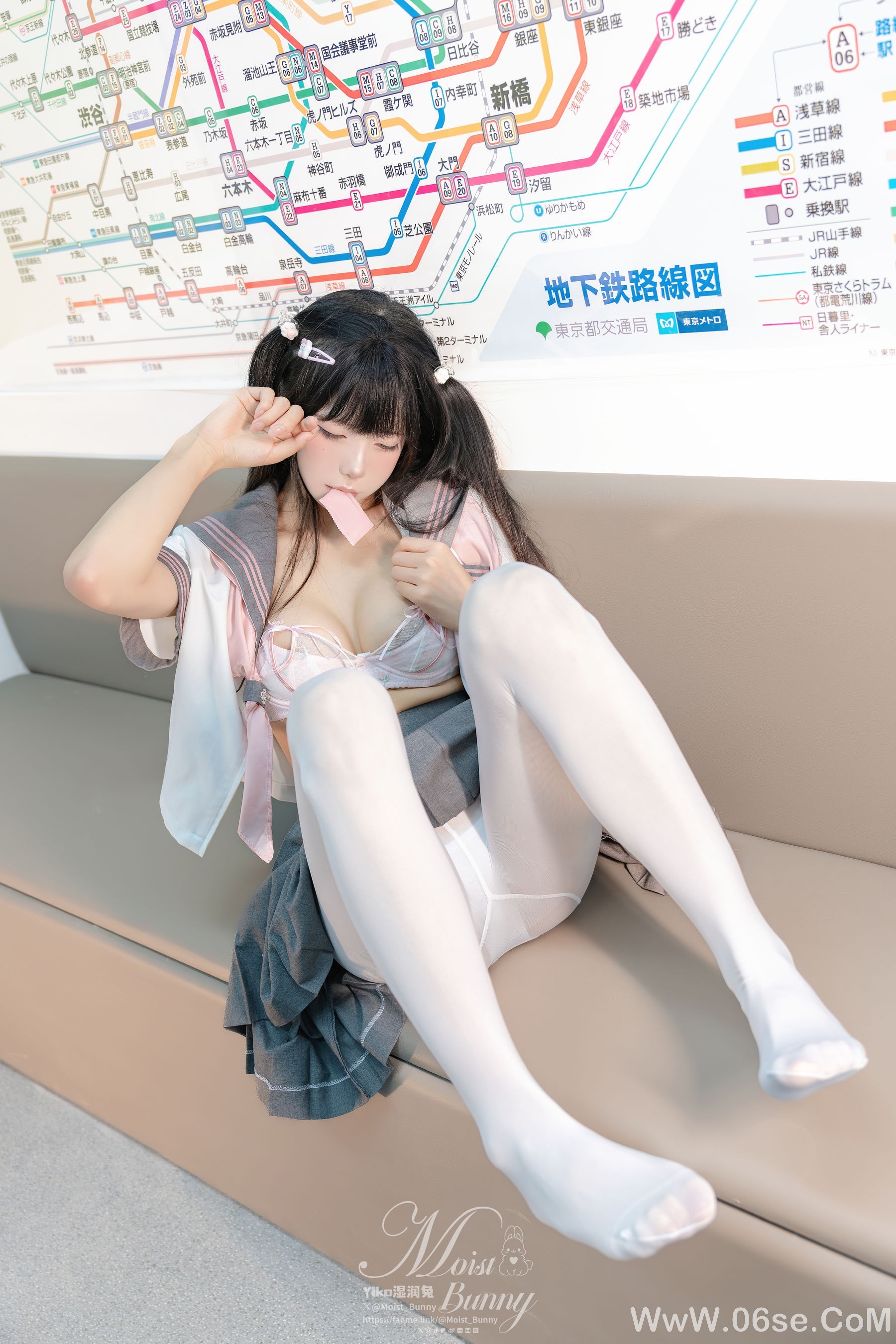 图片[39]-咬一口兔娘 – 地铁萌妹[88P]-六色网