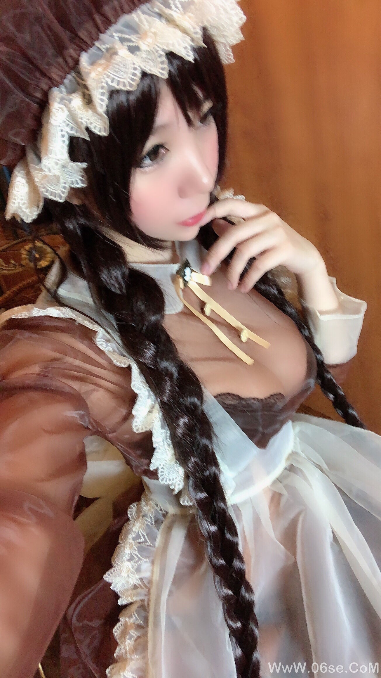 图片[35]-二次元巨乳美女鹿野希 透明女仆[97P]-六色网