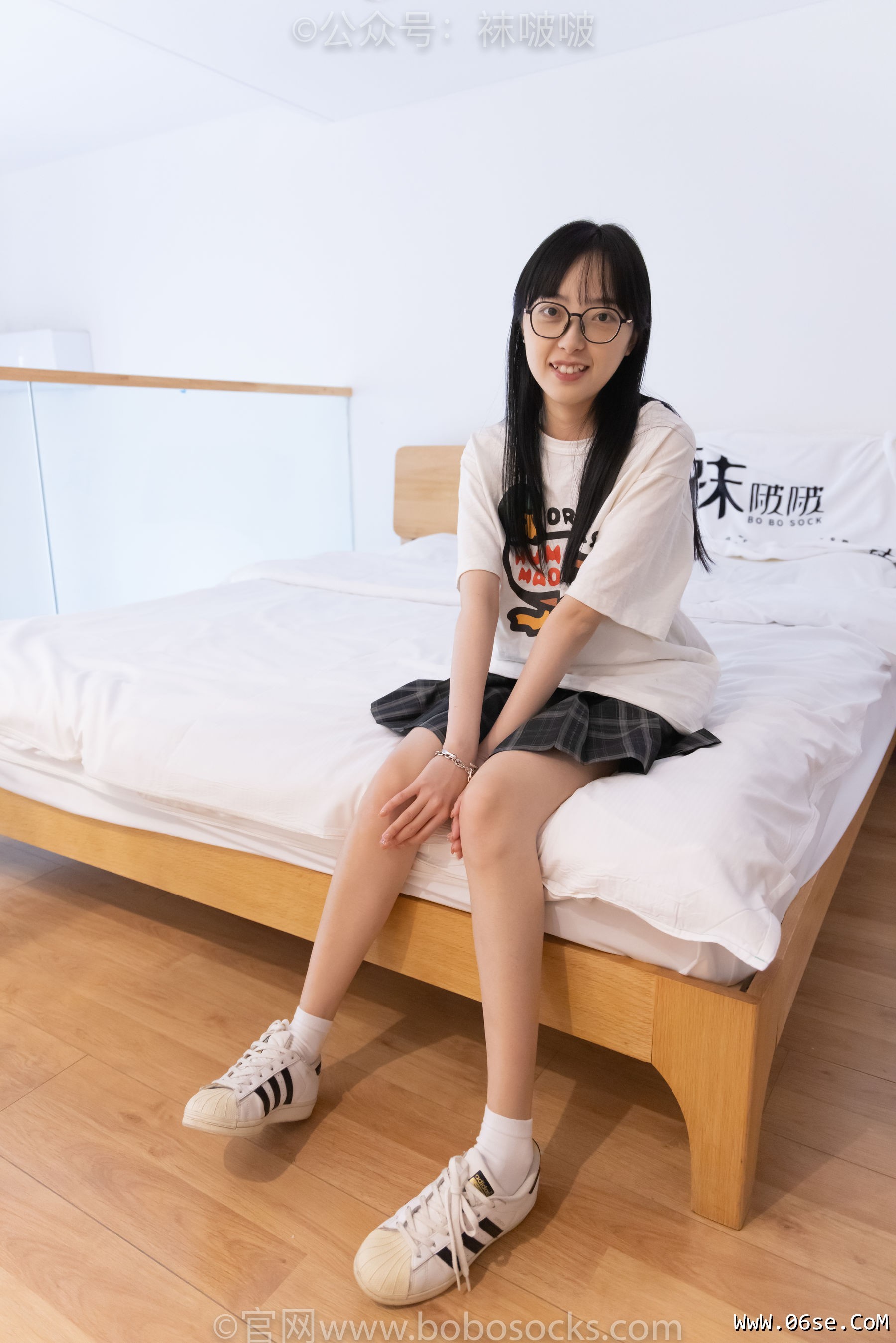 图片[12]-BoBoSocks袜啵啵 No.073 稚予-贝壳头、白棉袜、裸足[145P]-六色网