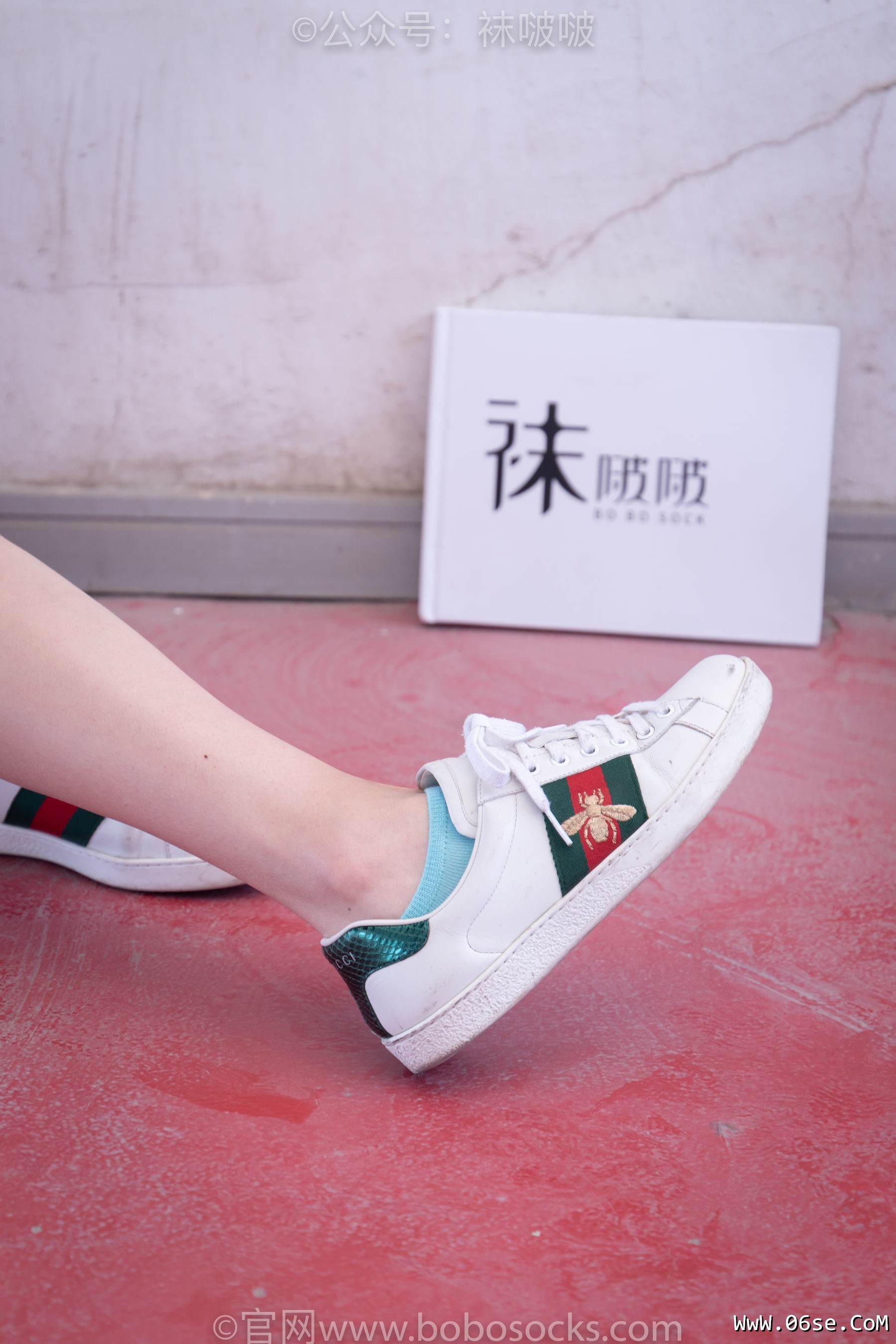 图片[29]-BoBoSocks袜啵啵 积分限定作品006 泡芙-板鞋、天蓝色短棉袜、裸足[138P]-六色网