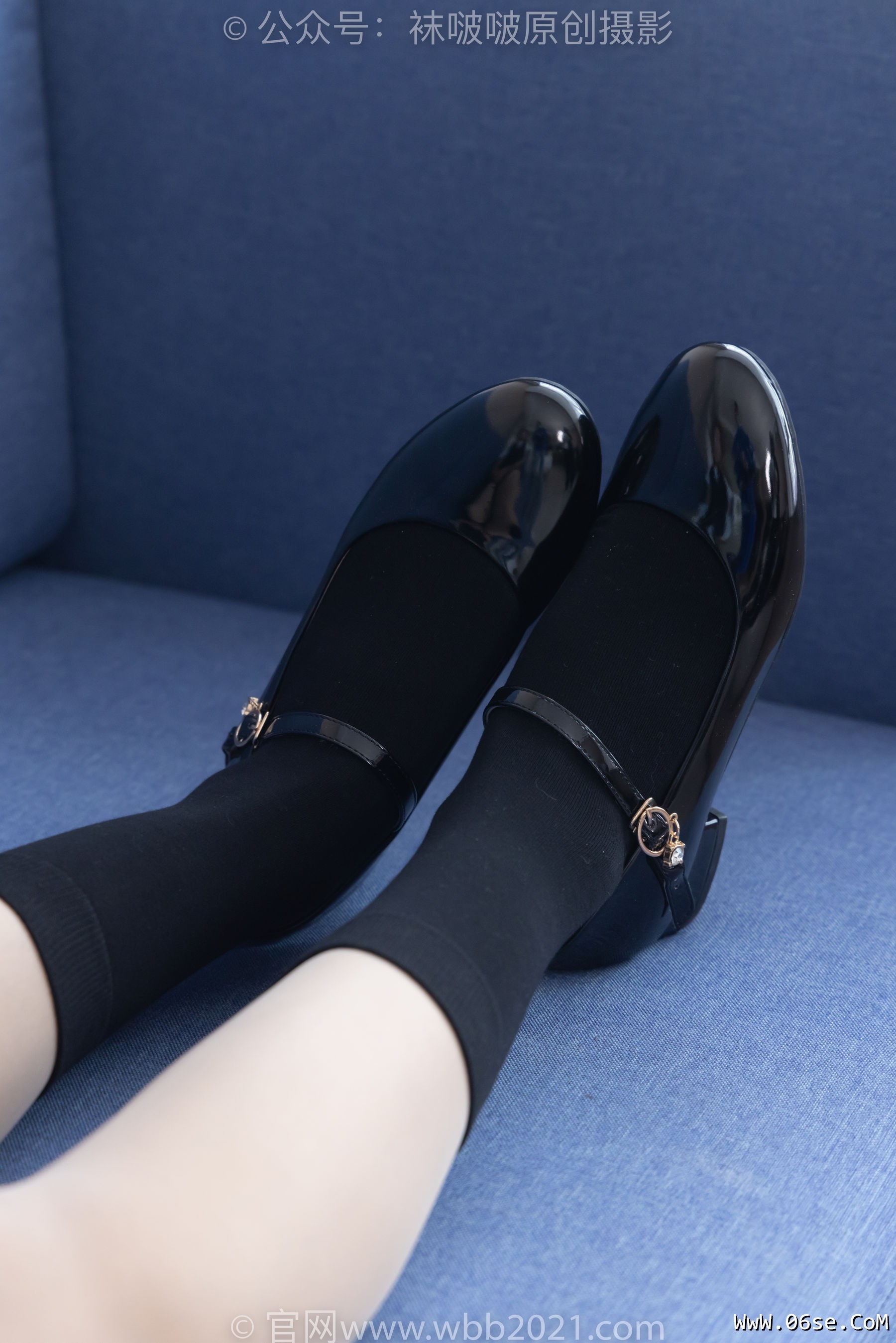 图片[67]-BoBoSocks袜啵啵 No.324 奶油 -高跟鞋、皮鞋、黑棉袜、油亮肉丝[140P]-六色网