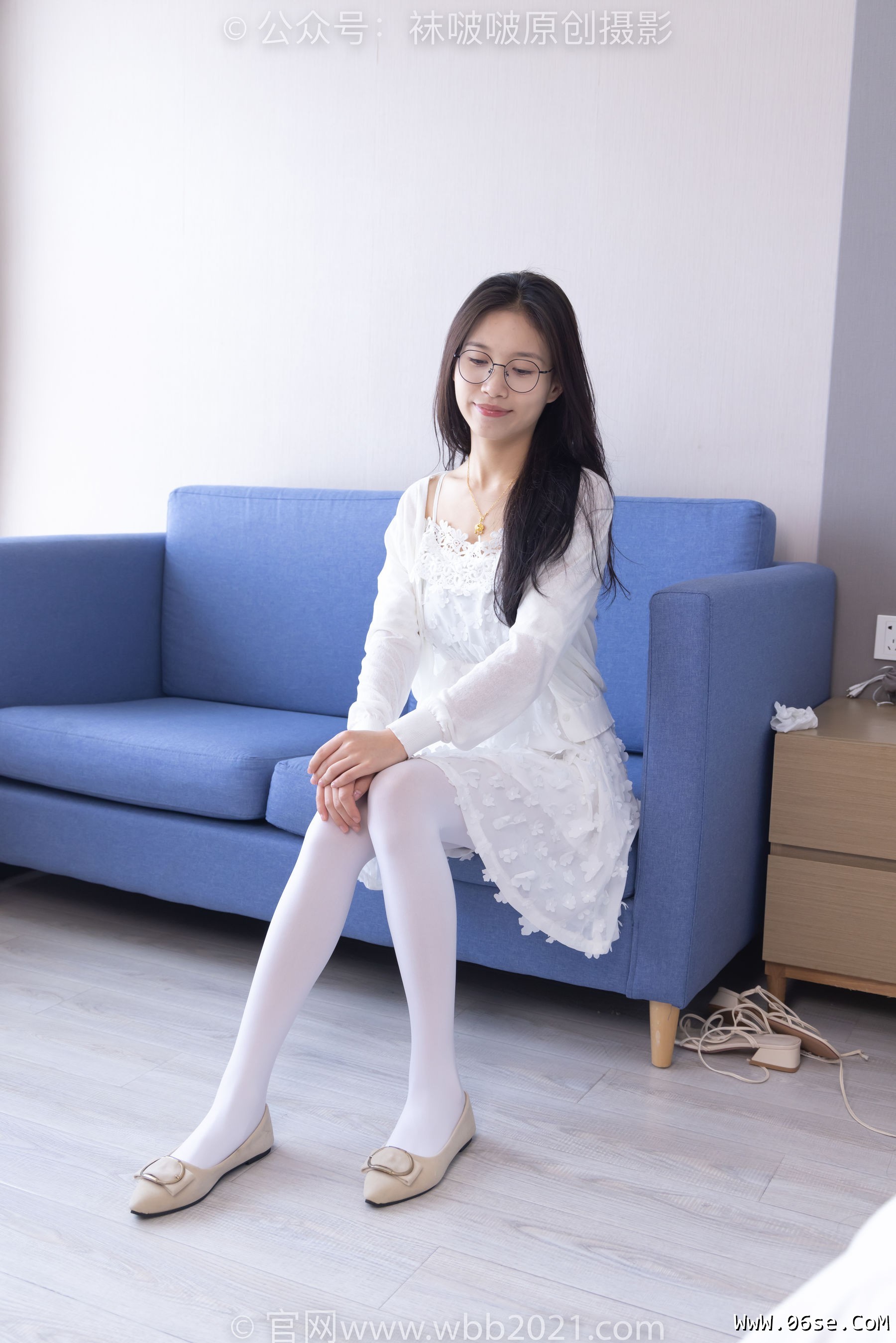 图片[35]-BoBoSocks袜啵啵 No.322 芝士 -两双平底鞋、厚白丝[140P]-六色网