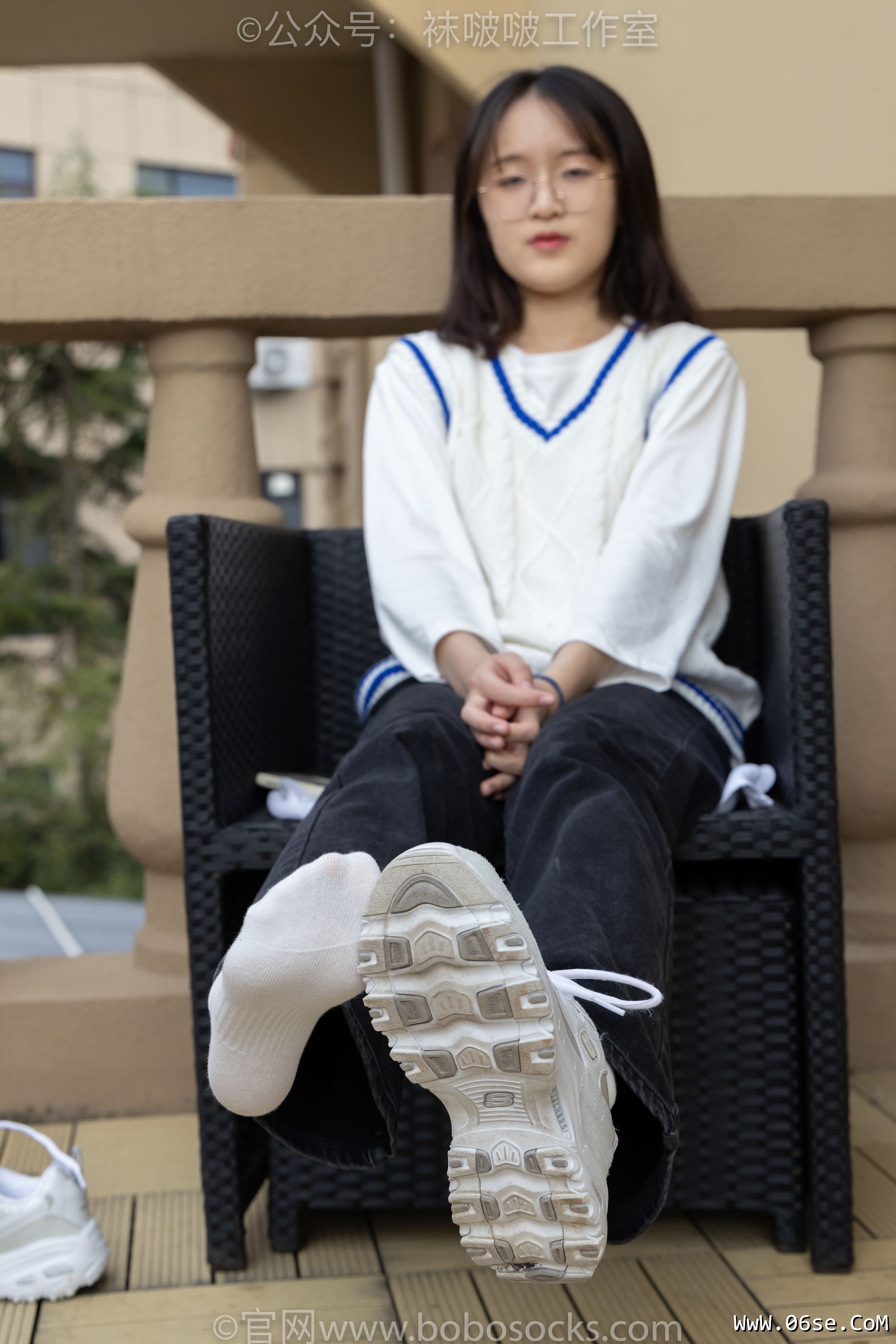 图片[36]-BoBoSocks袜啵啵 积分限定作品007 熊熊-运动鞋、白棉袜、裸足[134P]-六色网