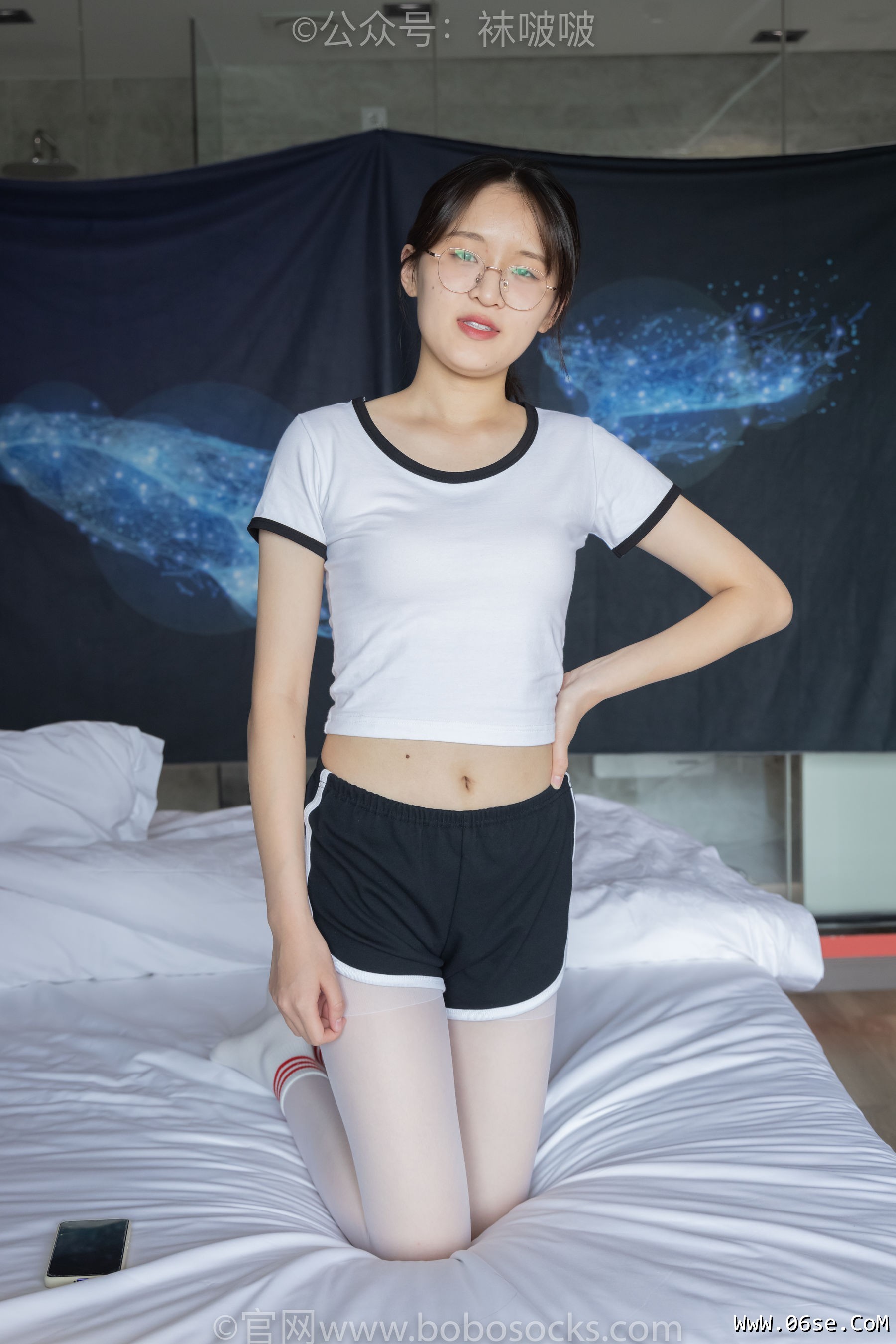 图片[63]-BoBoSocks袜啵啵 积分限定作品004 熊熊-板鞋、白棉袜、白丝[139P]-六色网