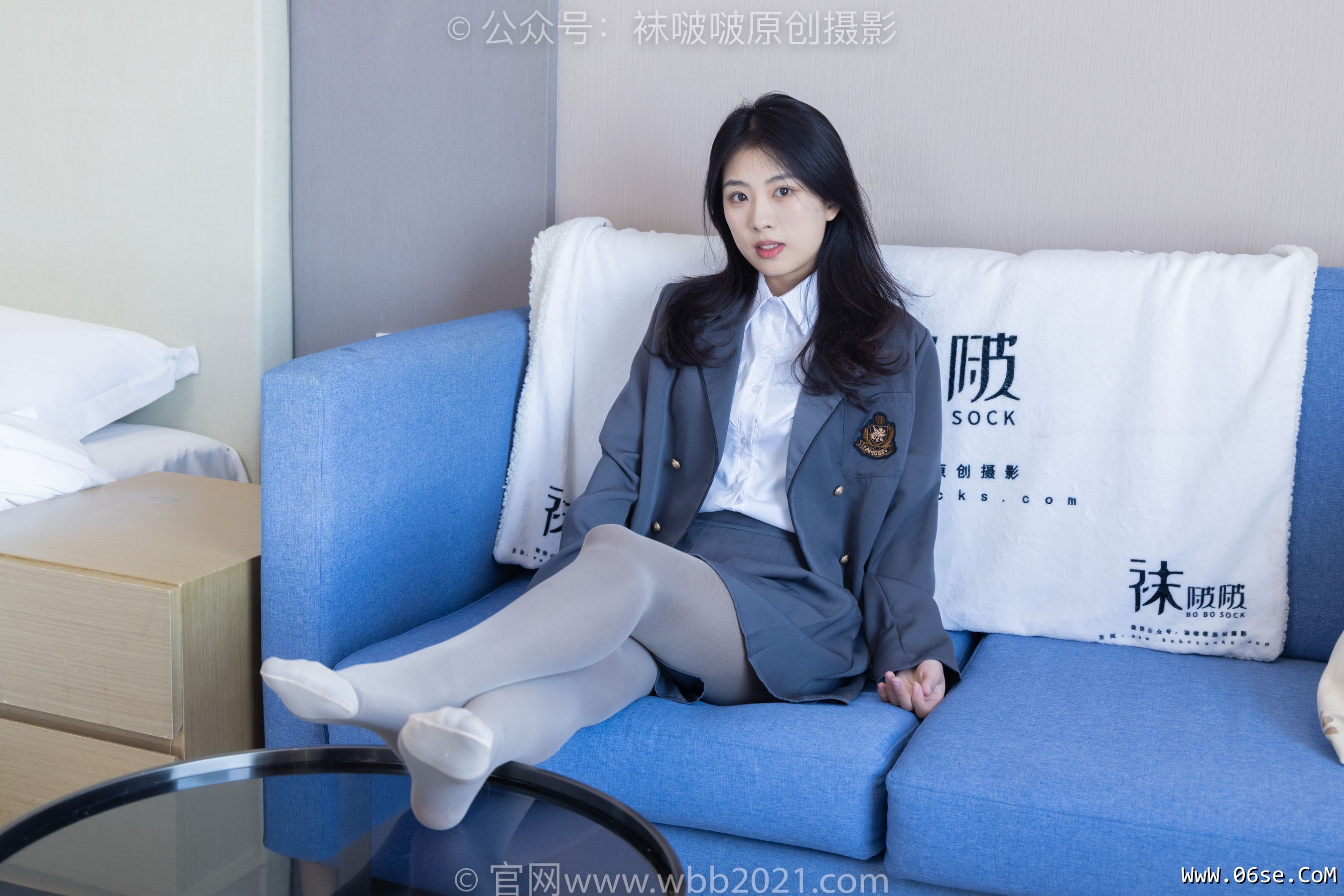 图片[112]-BoBoSocks袜啵啵 No.312 奶油 -高跟鞋、黑丝打底、肉丝[160P]-六色网