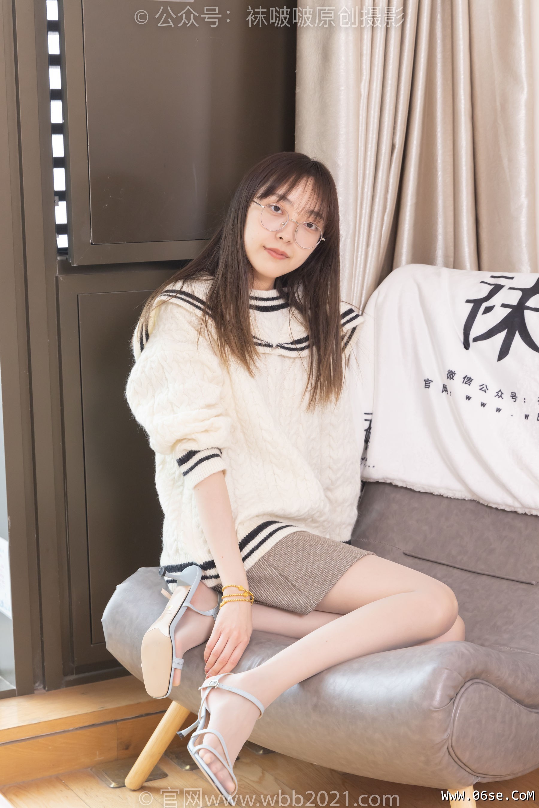 图片[32]-BoBoSocks袜啵啵 No.361 稚予 -高跟凉鞋、平底鞋、超薄黑丝、灰丝[160P]-六色网