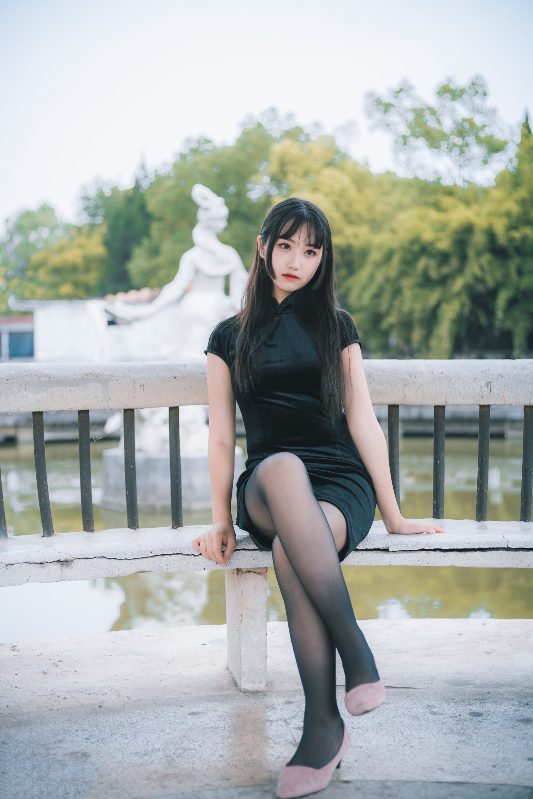 图片[23]-喵糖映画 VOL.461 旗袍园游 [36P]-六色网