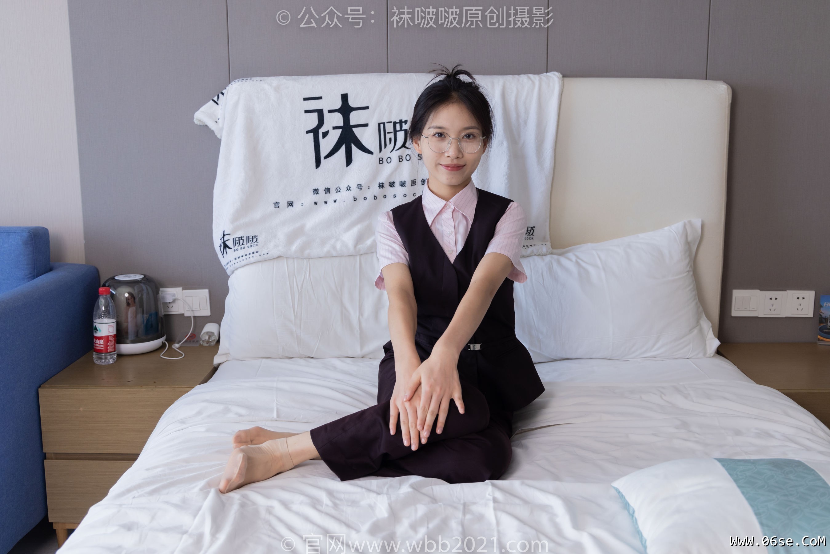 图片[11]-BoBoSocks袜啵啵 No.271 芝士 -平底鞋、短肉丝、银行制服[146P]-六色网
