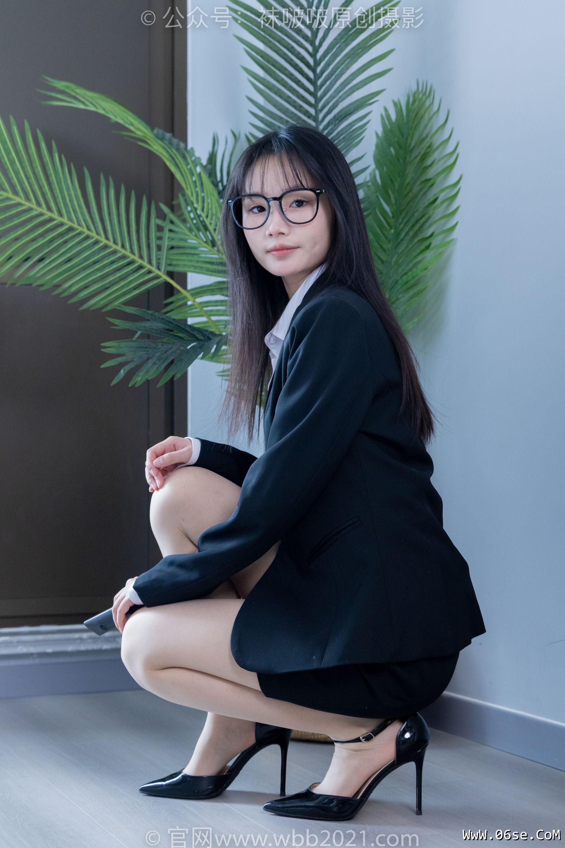 图片[101]-BoBoSocks袜啵啵 No.338 甜甜圈 -高跟鞋、肉丝、ol风[150P]-六色网