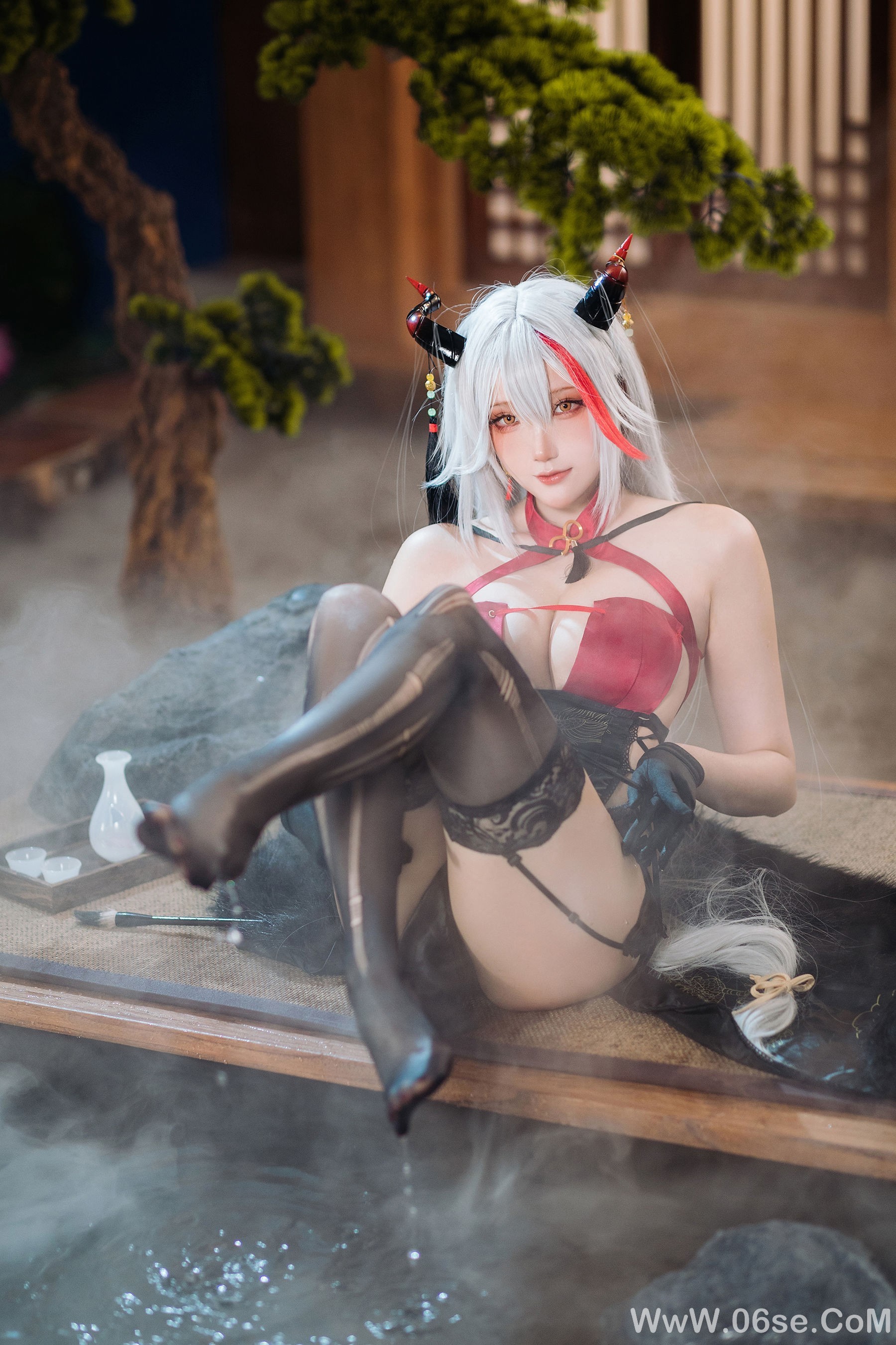图片[28]-Coser瓜希酱 福利 – 虹色[100P]-六色网