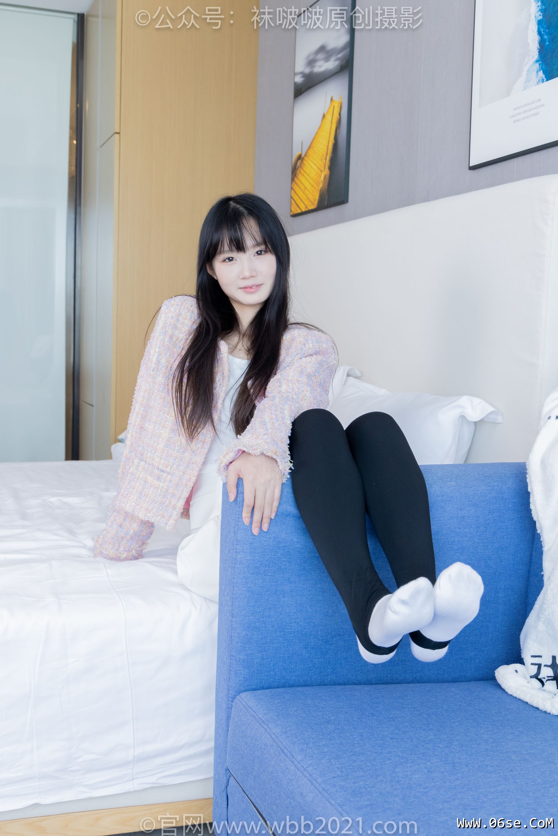 图片[5]-BoBoSocks袜啵啵 No.438 甜甜圈 -皮鞋、板鞋、白棉袜、黑色踩脚袜[150P]-六色网