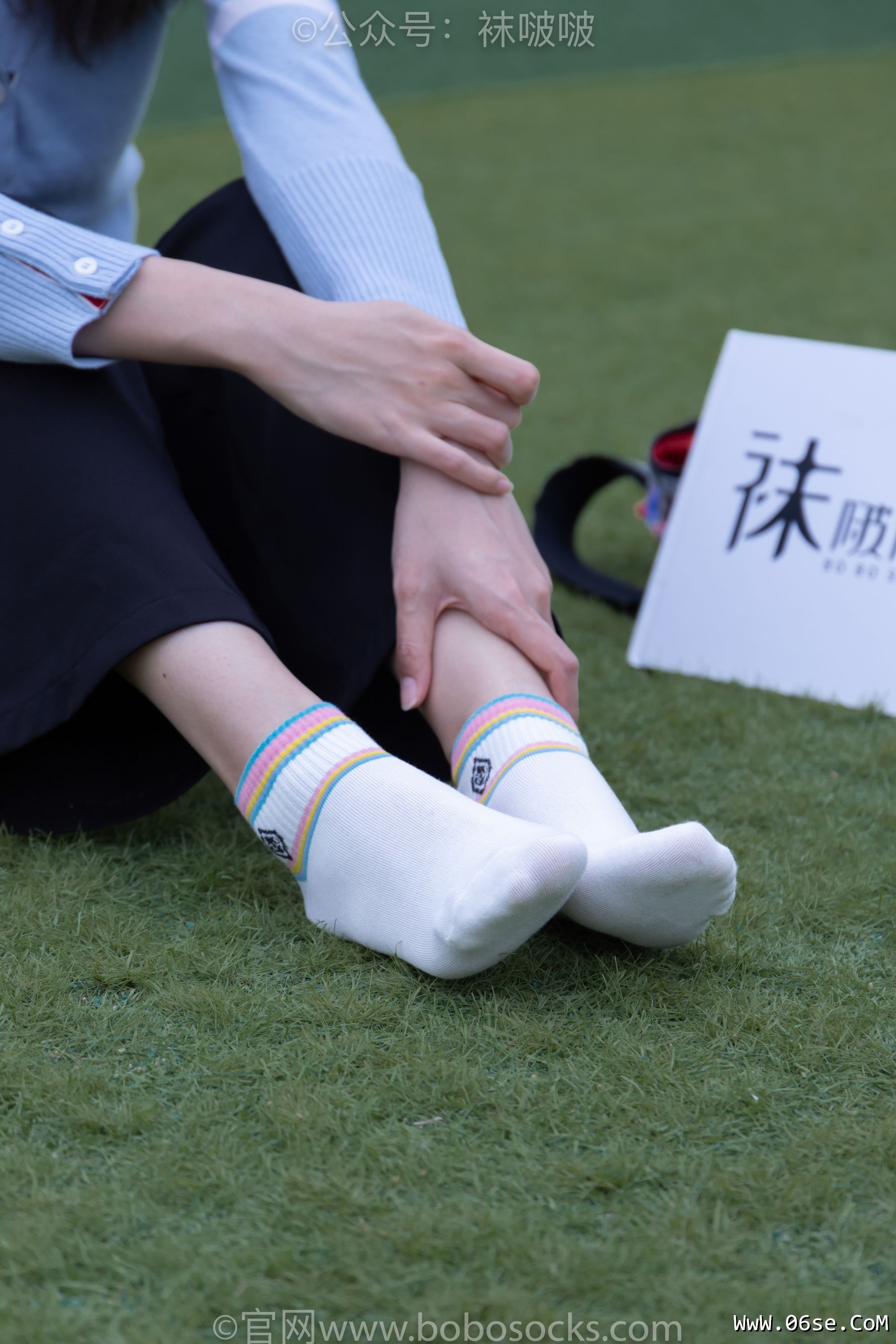 图片[43]-BoBoSocks袜啵啵 No.021 泡芙-板鞋、白棉袜、裸足[131P]-六色网