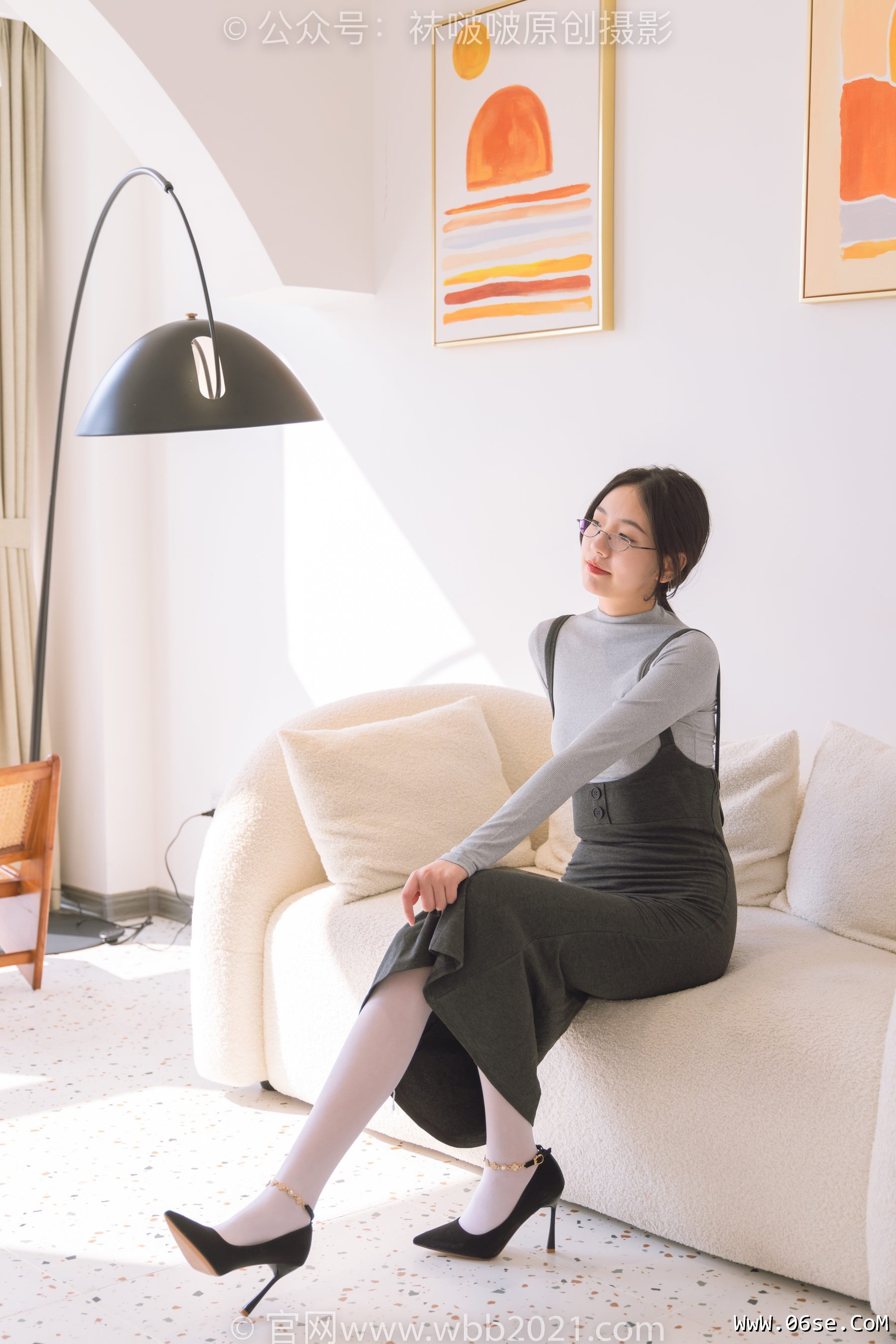 图片[56]-BoBoSocks袜啵啵 No.242 小甜豆-高跟鞋、厚白丝[140P]-六色网