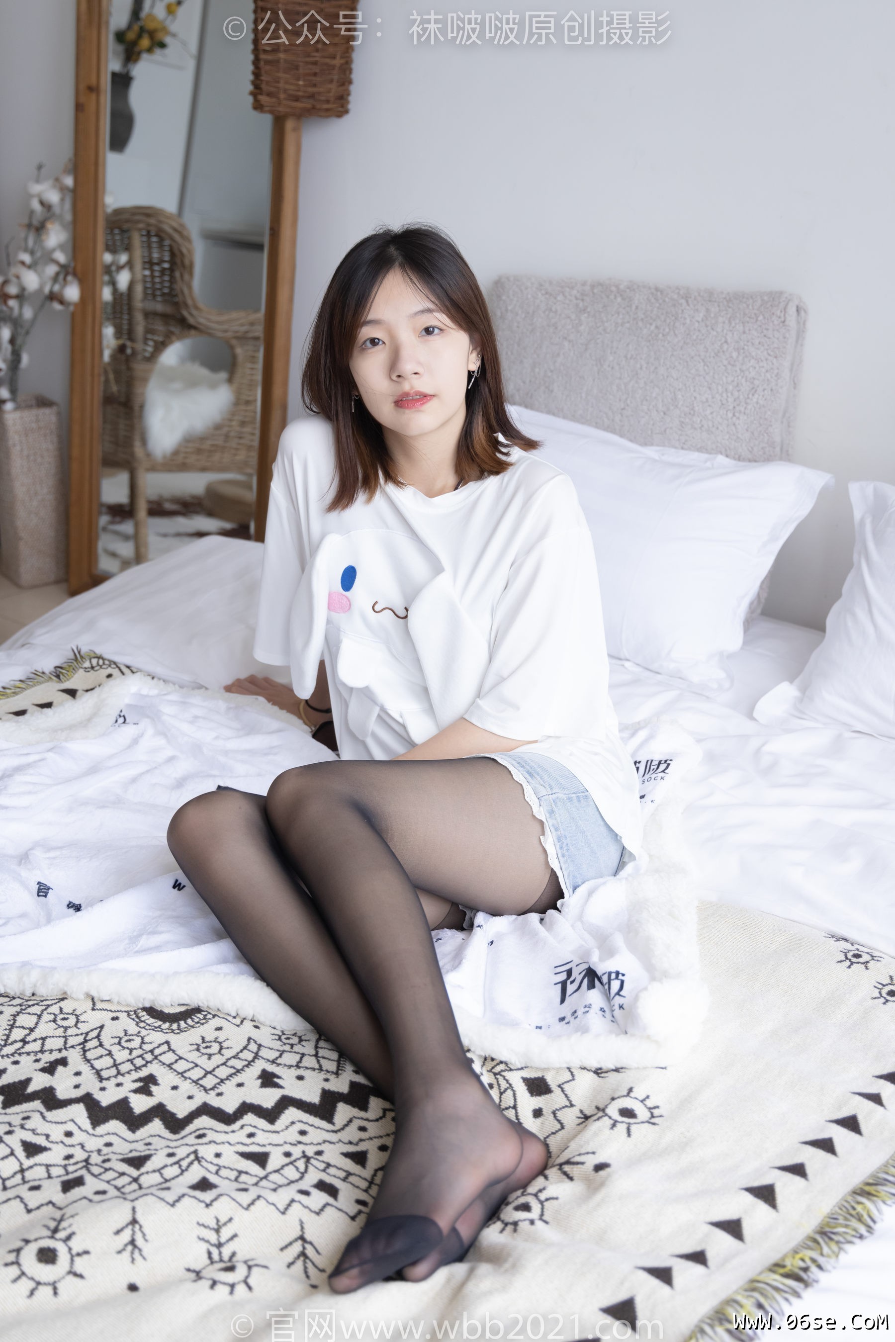 图片[140]-BoBoSocks袜啵啵 No.233 小甜豆-板鞋、黑丝[142P]-六色网